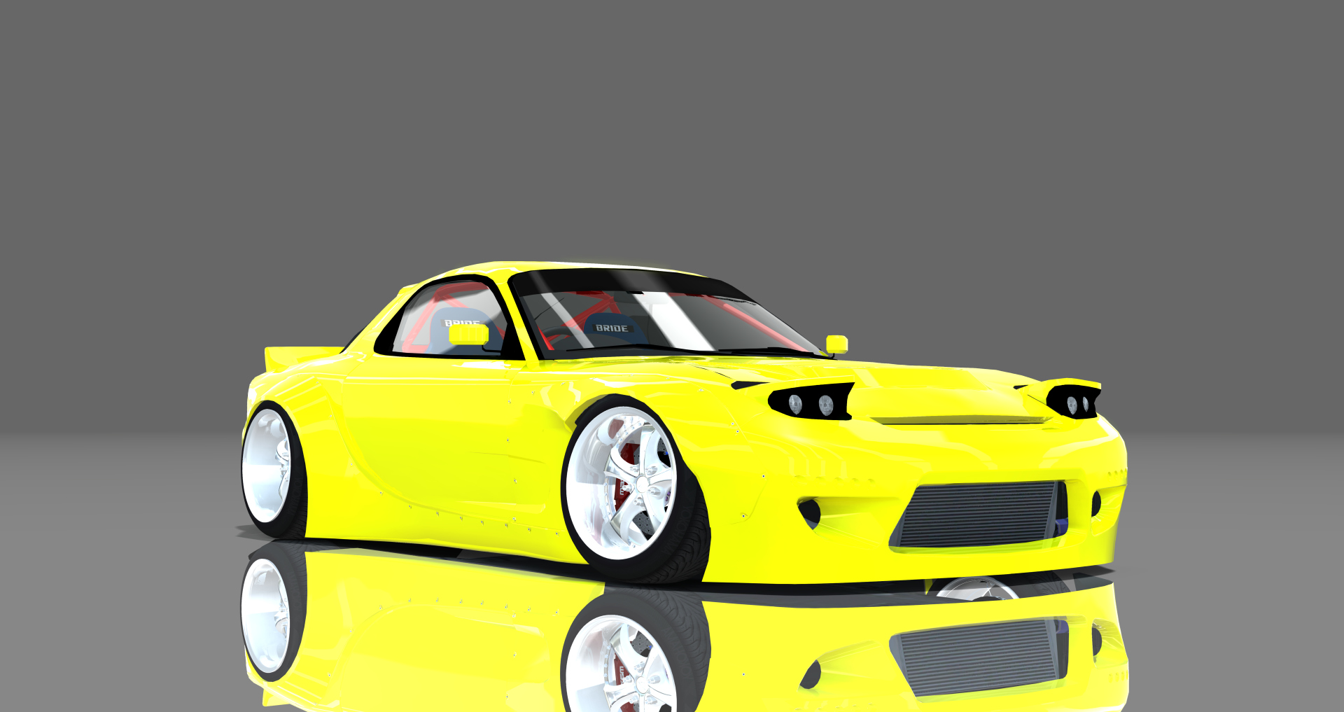 DTP Mazda RX7 FD3SRB, skin yellowstar