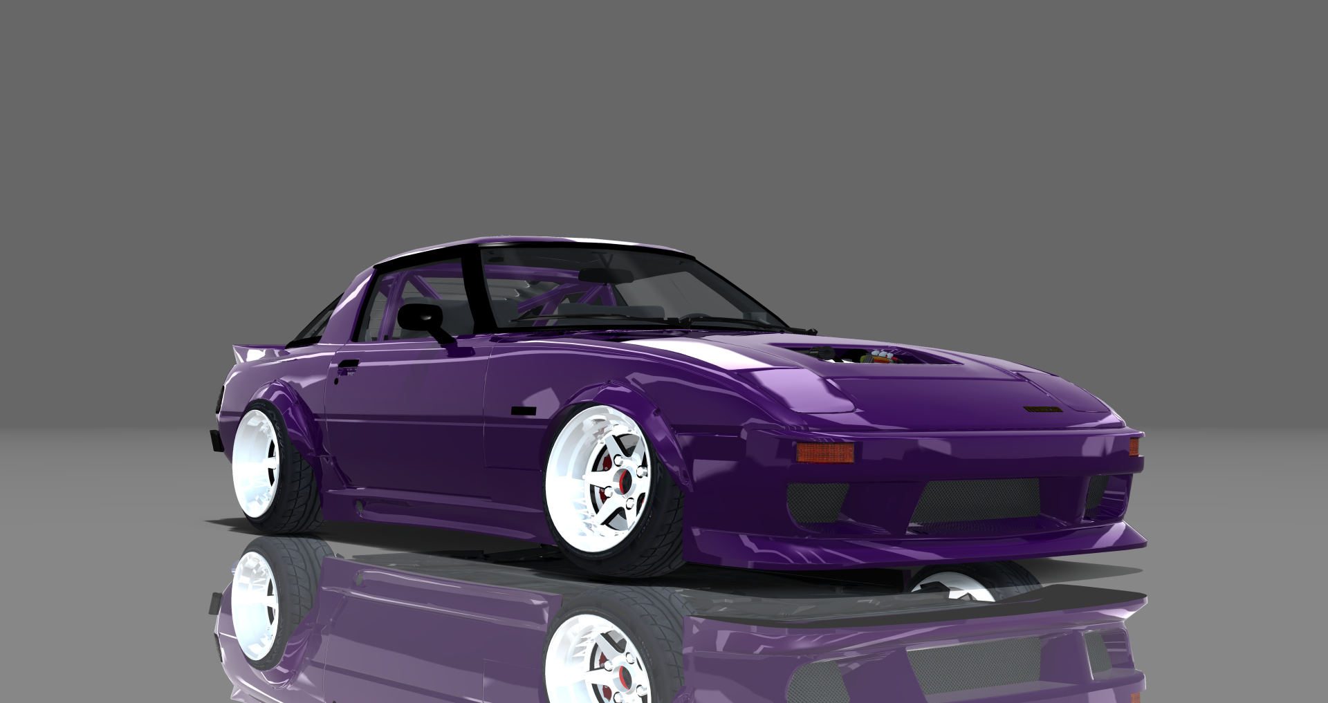 DTP Mazda RX7GLS, skin darkpurple