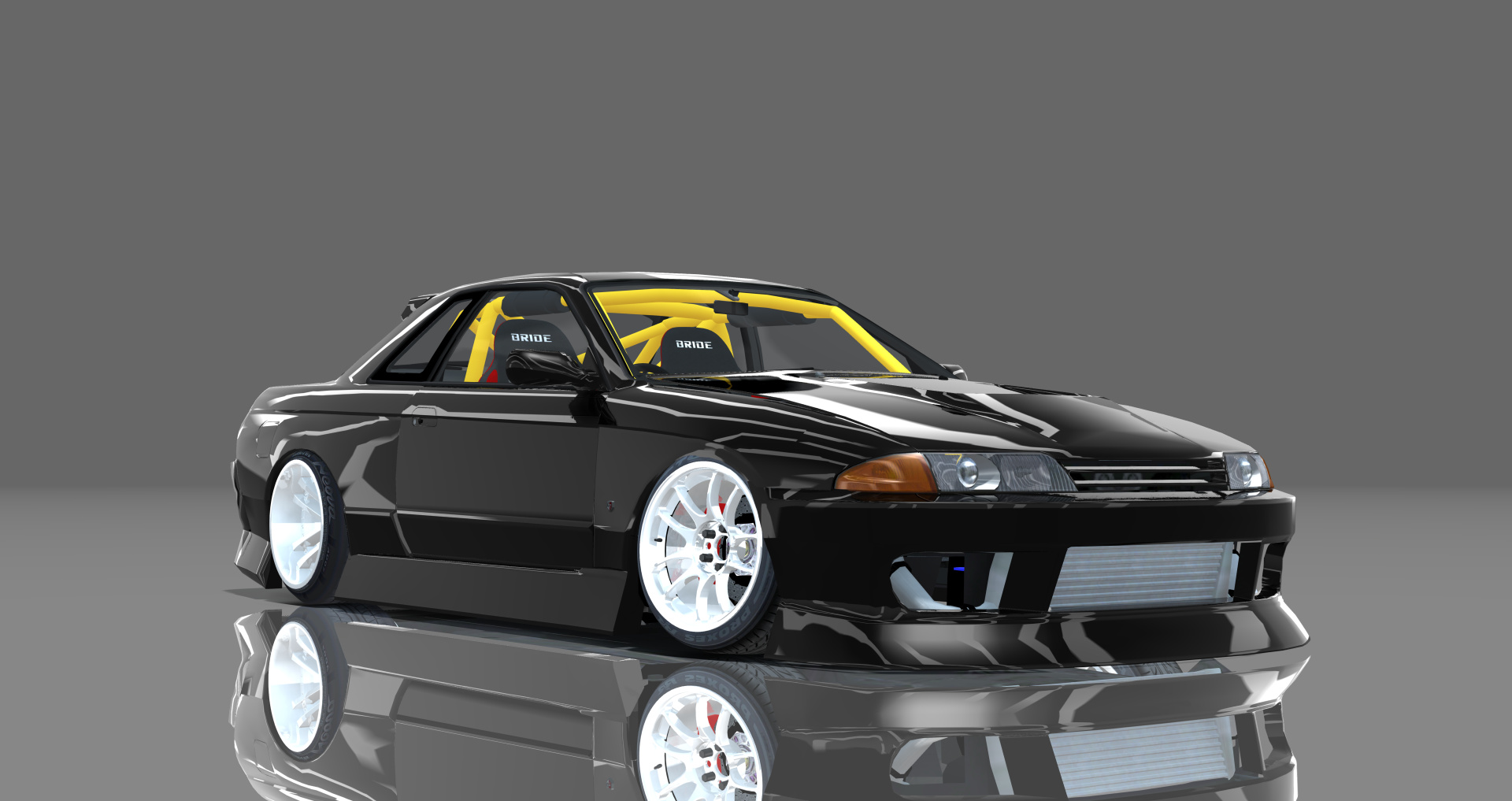 DTP Nissan Skyline HCR32, skin black