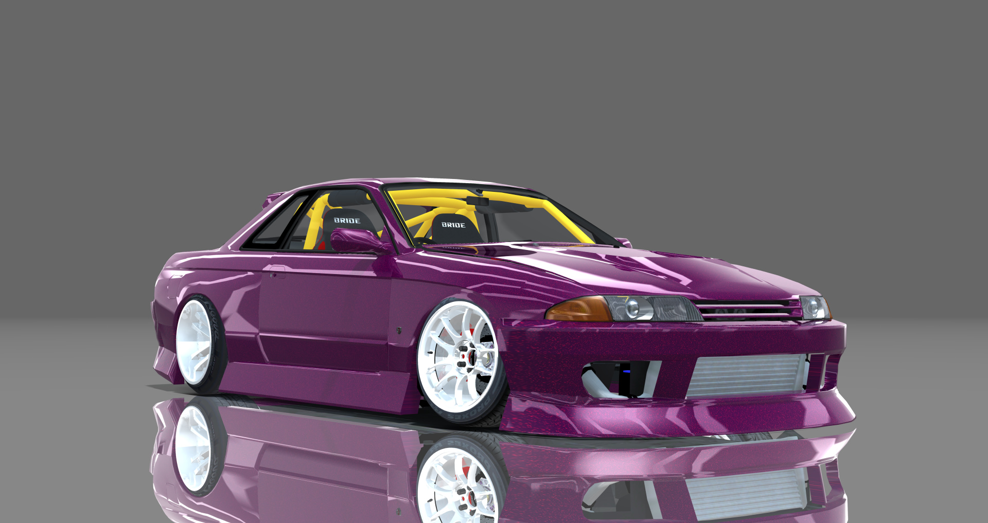 DTP Nissan Skyline HCR32, skin candy_purple