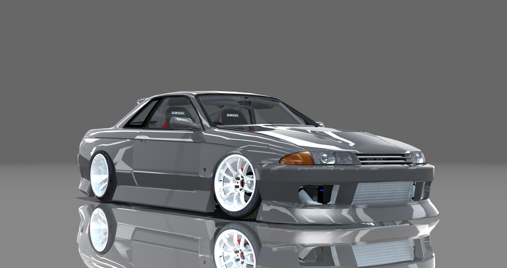DTP Nissan Skyline HCR32, skin darkgraymetallic