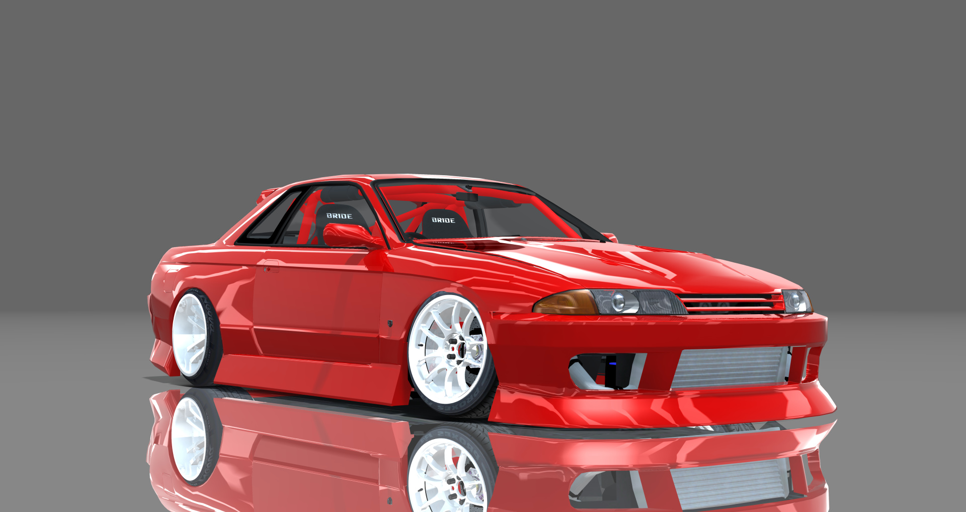 DTP Nissan Skyline HCR32, skin darkred
