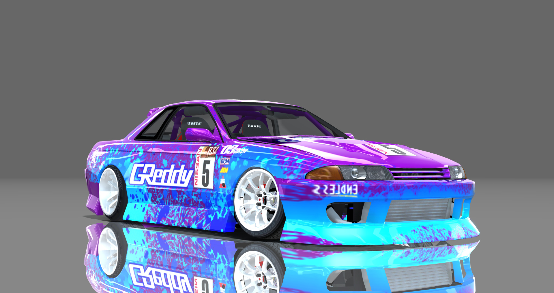 DTP Nissan Skyline HCR32, skin greedy