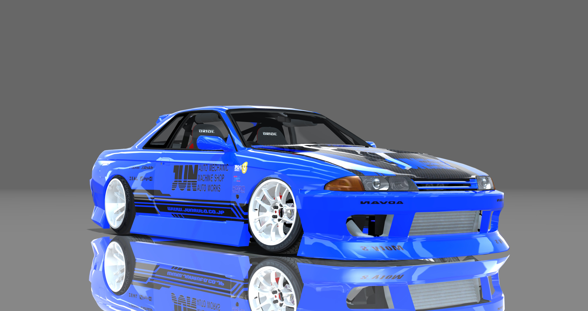 DTP Nissan Skyline HCR32, skin jun_blue