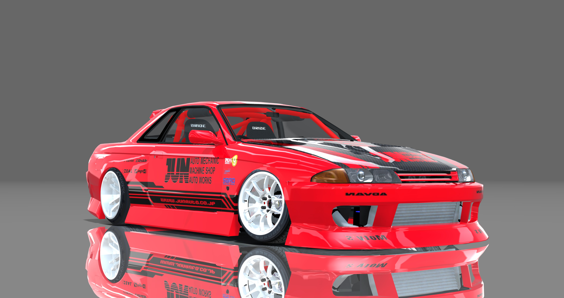 DTP Nissan Skyline HCR32, skin jun_red