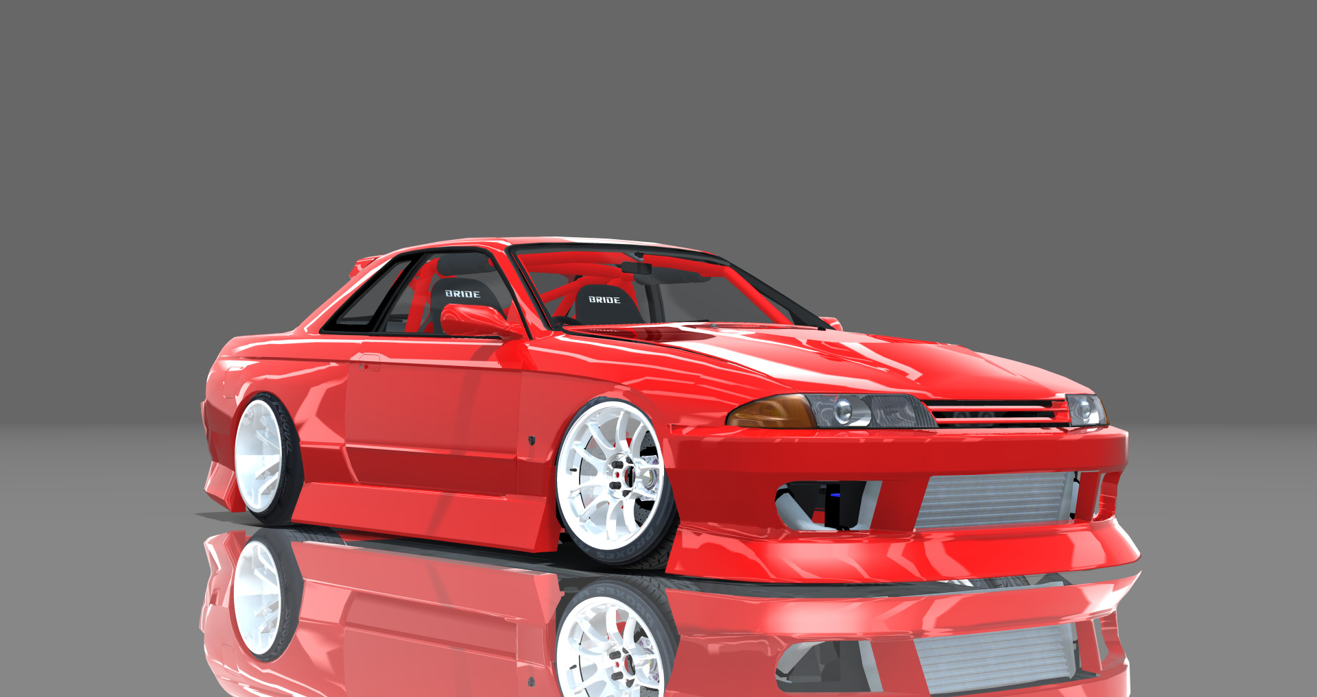 DTP Nissan Skyline HCR32, skin red