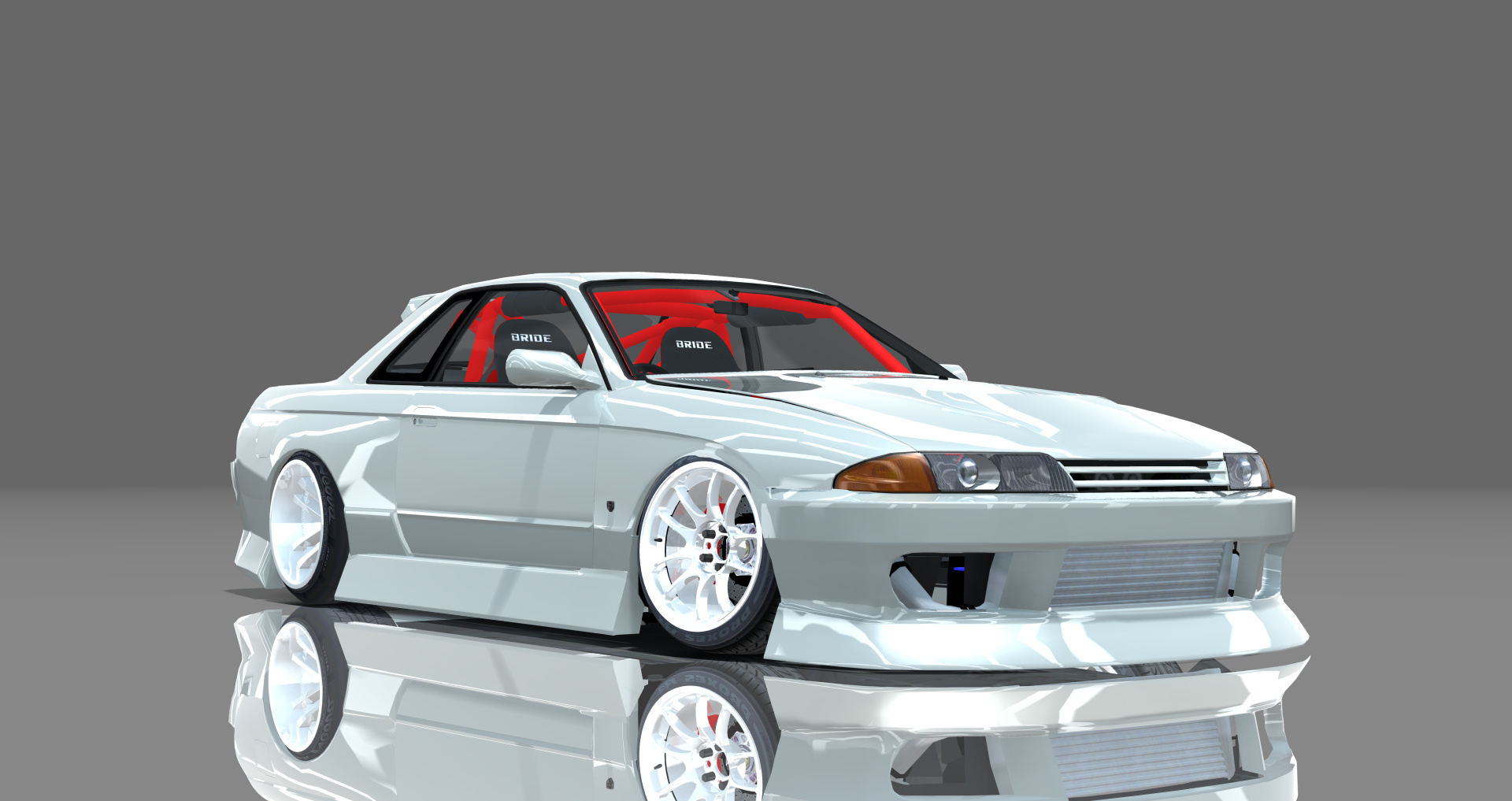 DTP Nissan Skyline HCR32, skin silver