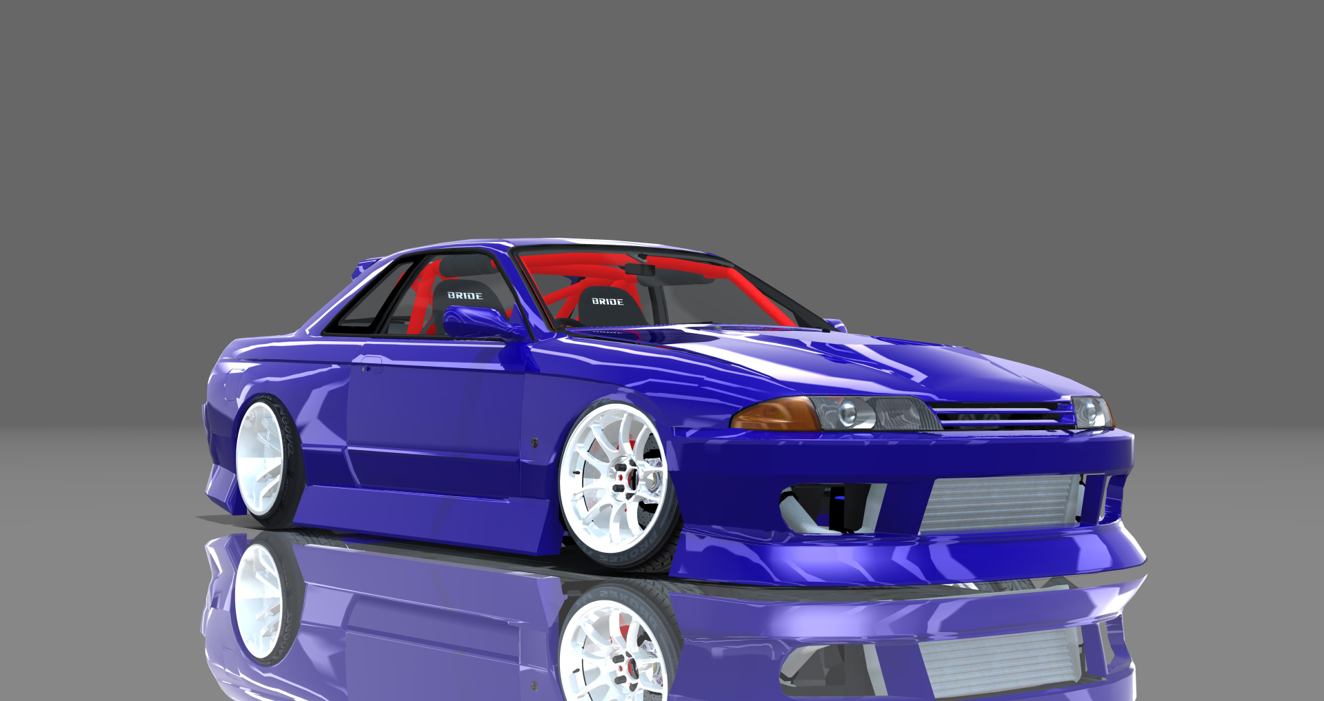 DTP Nissan Skyline HCR32, skin supersonic_blue