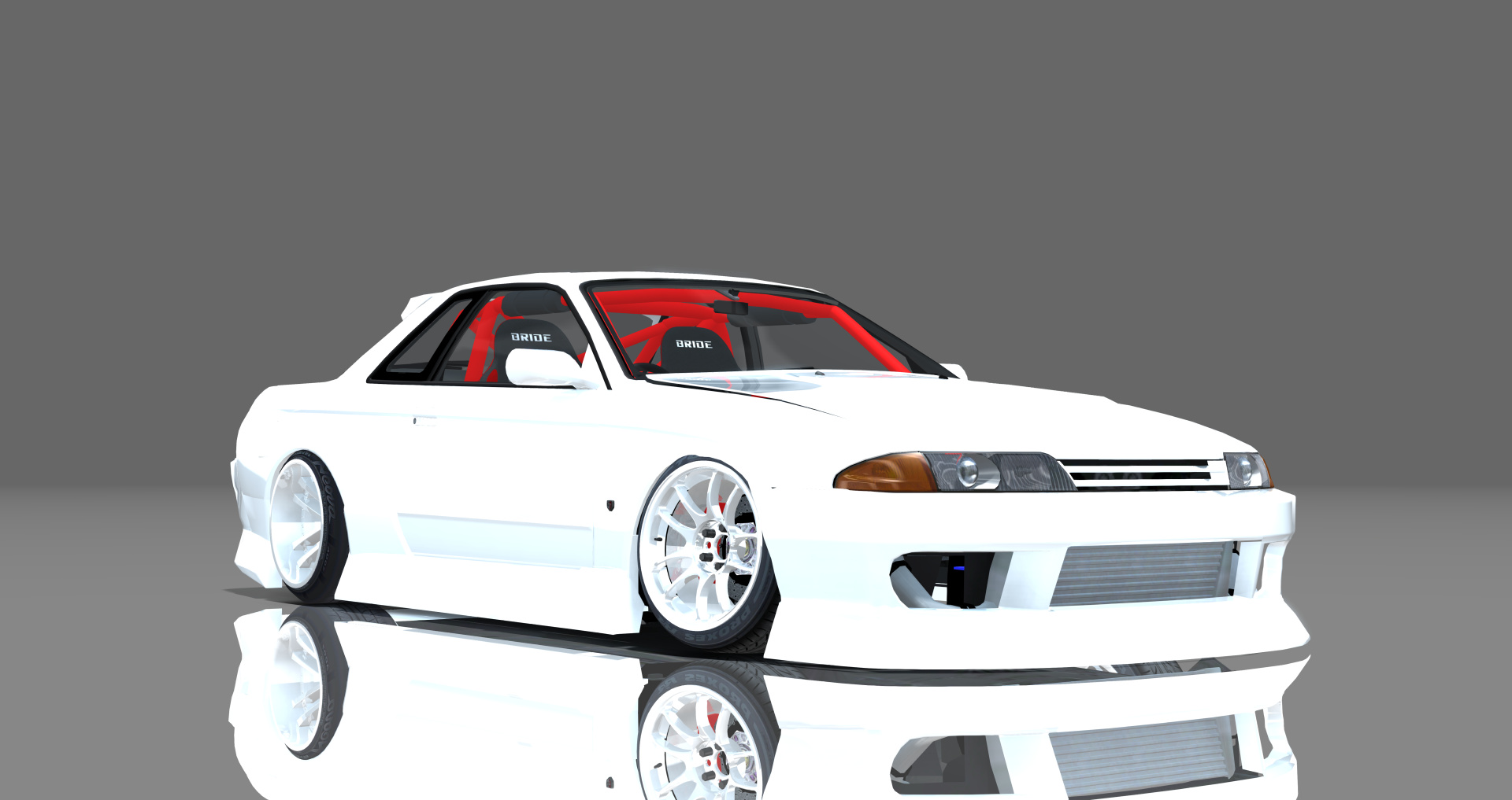 DTP Nissan Skyline HCR32, skin white