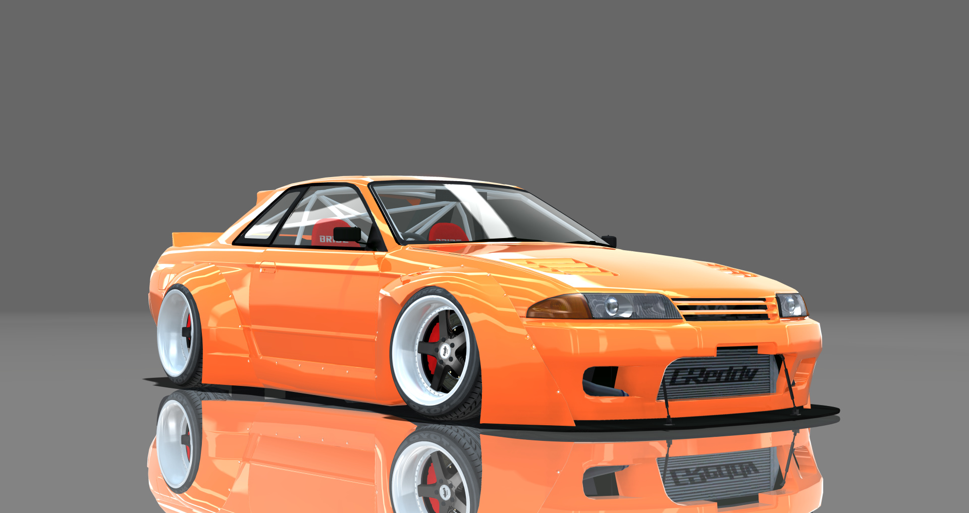DTP Nissan R32GTRB, skin orange