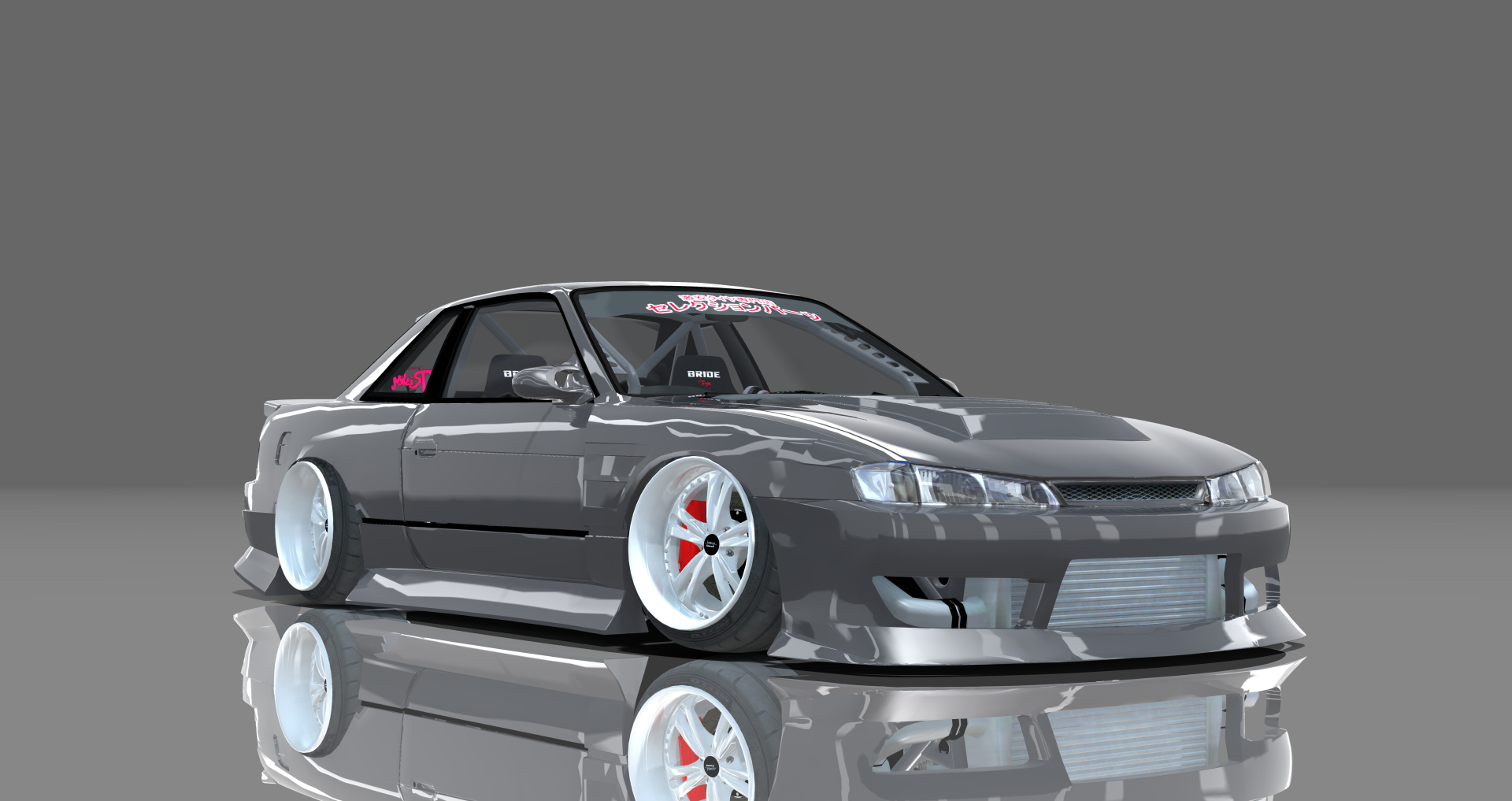 DTP Nissan Silvia S13.4, skin darkgraymetallic