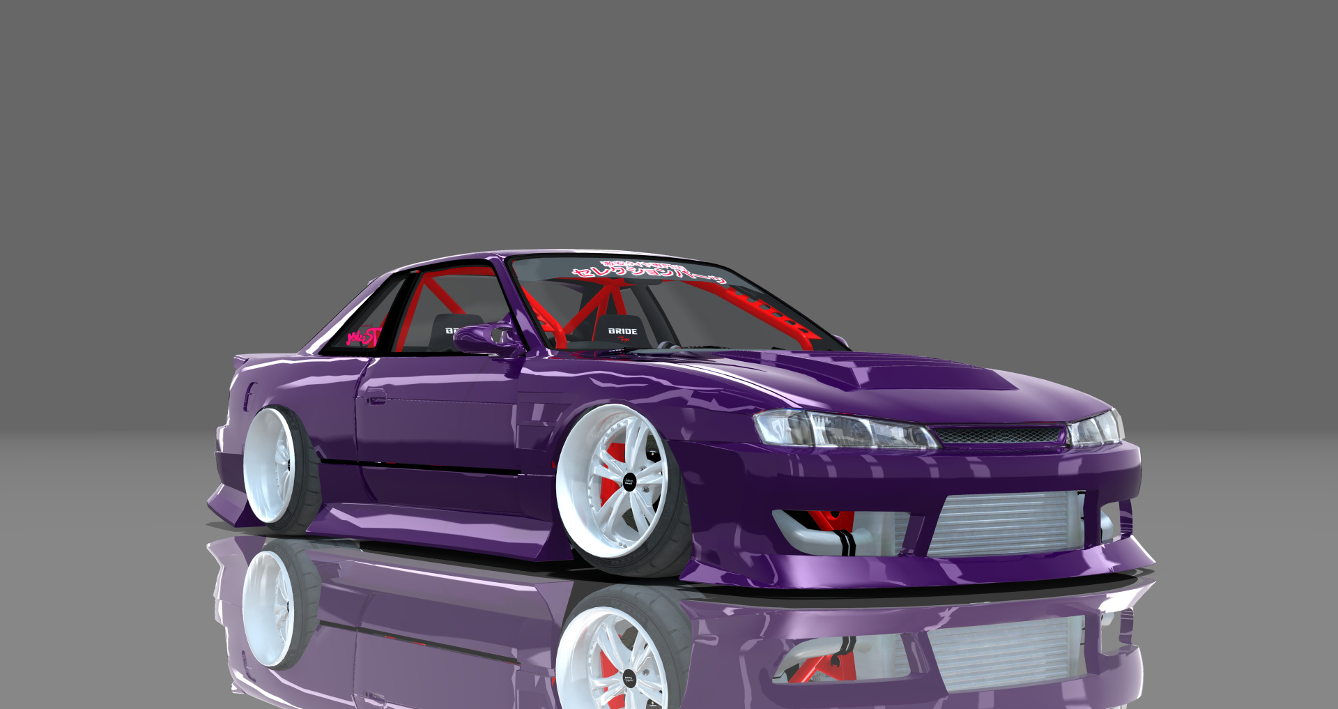DTP Nissan Silvia S13.4, skin darkpurple