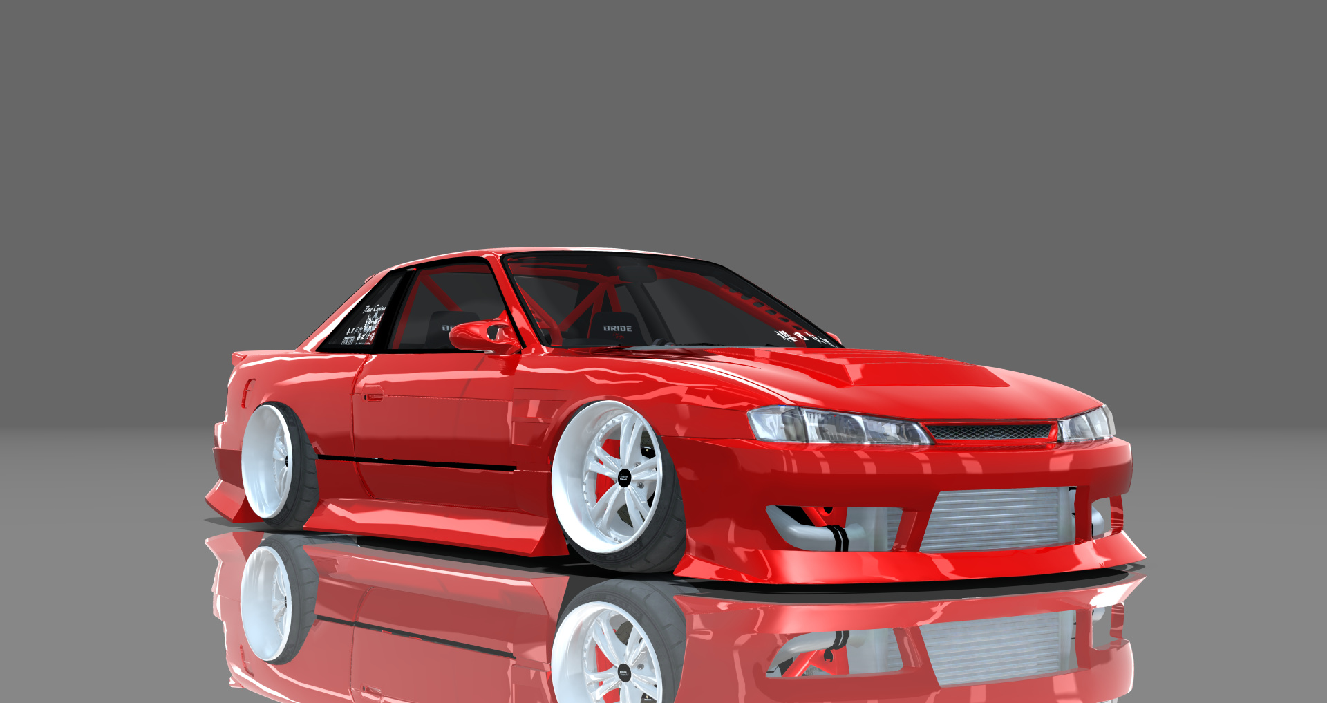 DTP Nissan Silvia S13.4, skin darkred