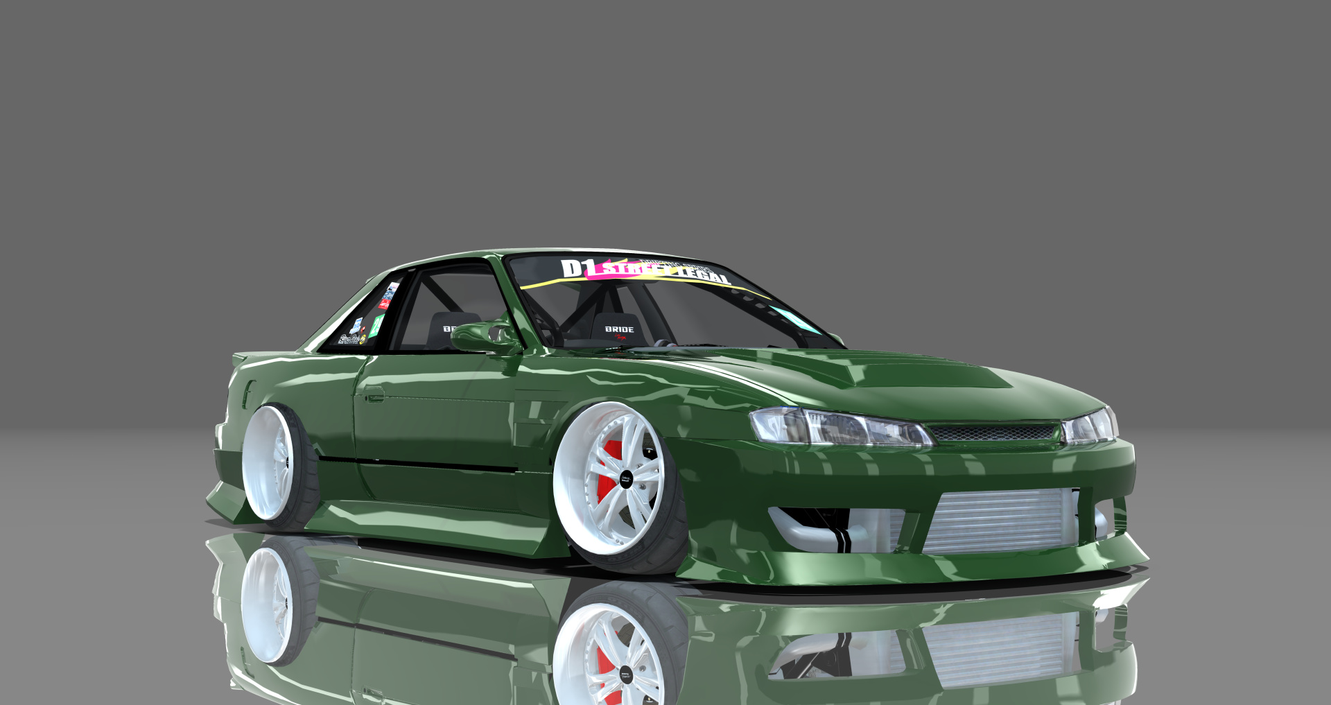 DTP Nissan Silvia S13.4, skin green