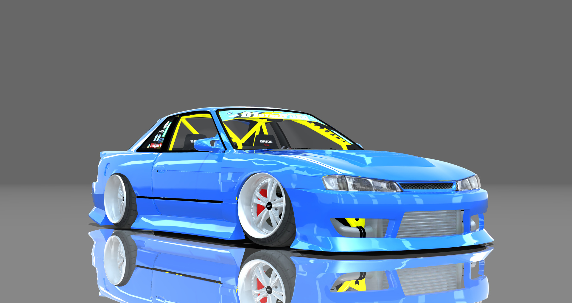 DTP Nissan Silvia S13.4, skin wrbluepearl