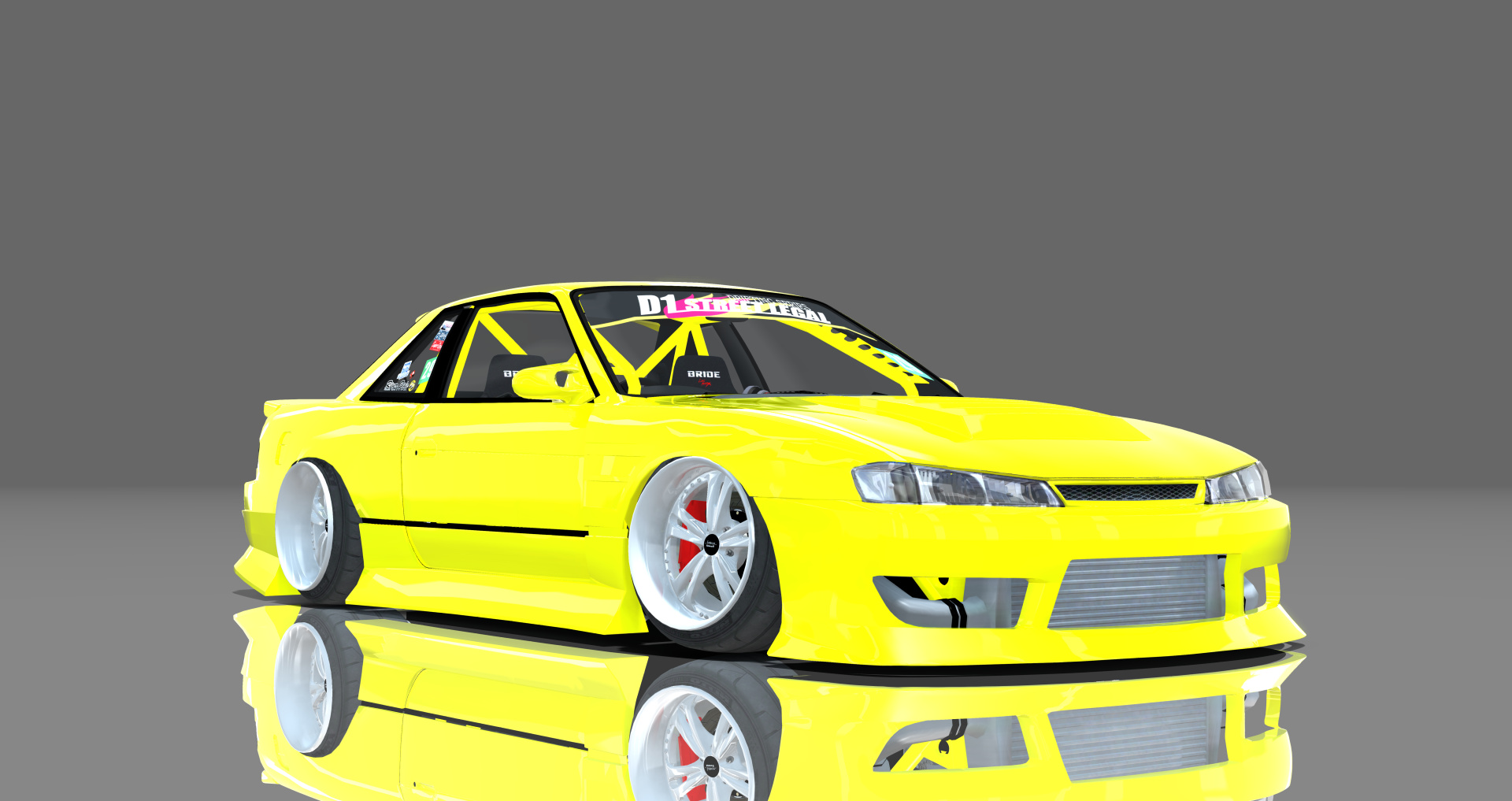 DTP Nissan Silvia S13.4, skin yellowstar