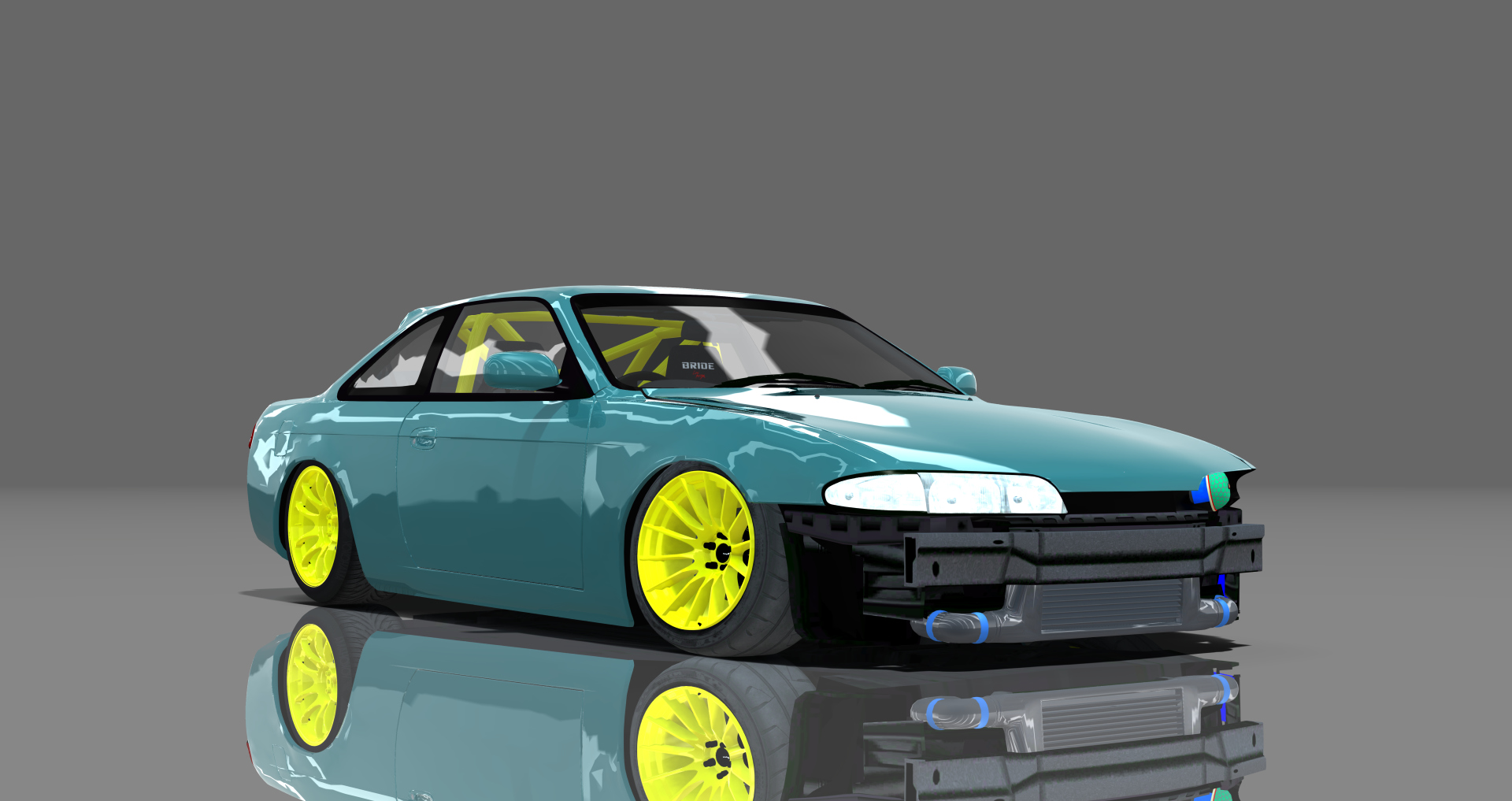DTP Nissan Silvia S14 Zenki Missile, skin Blue_ocean