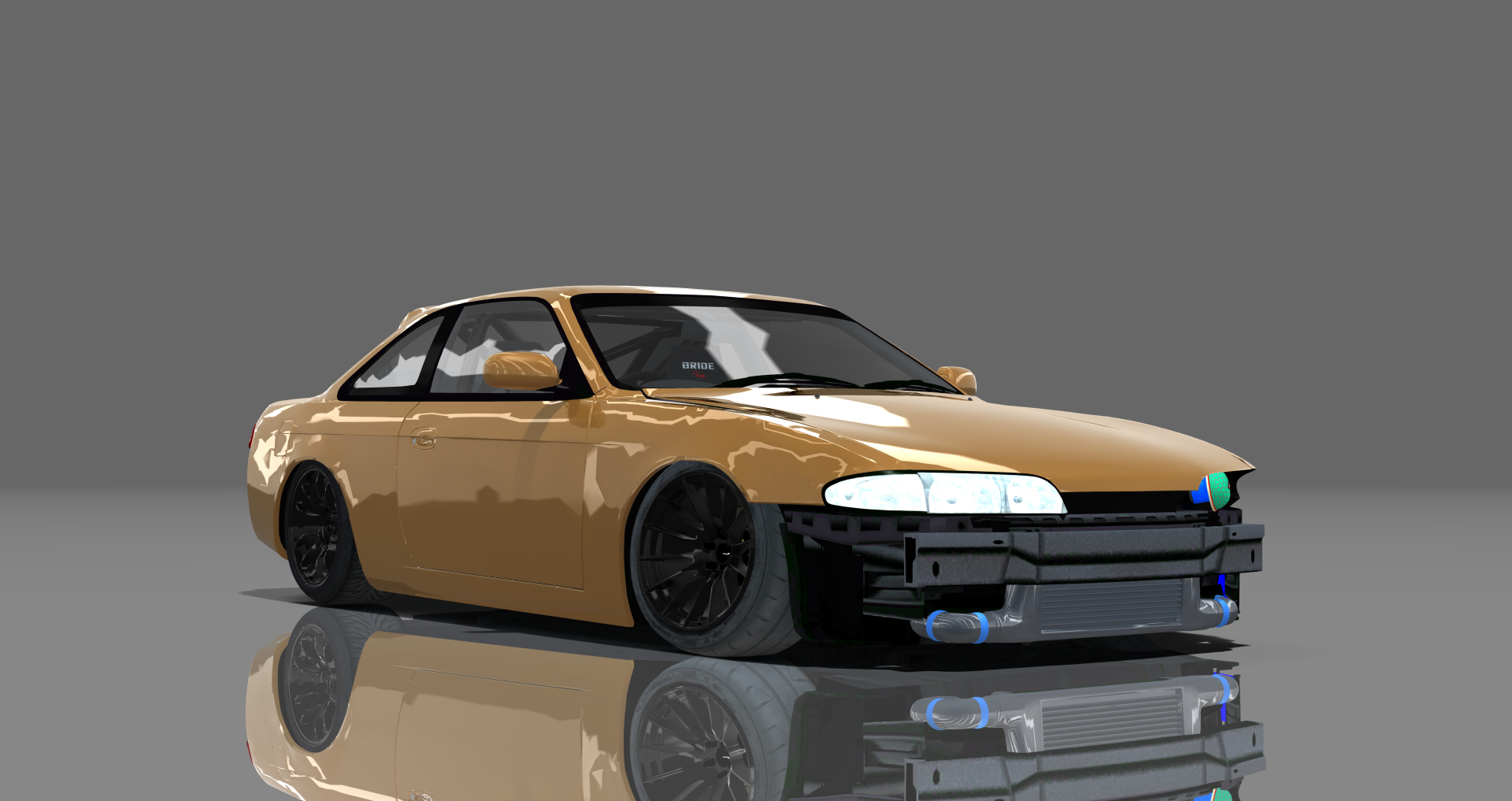 DTP Nissan Silvia S14 Zenki Missile, skin Chocolate