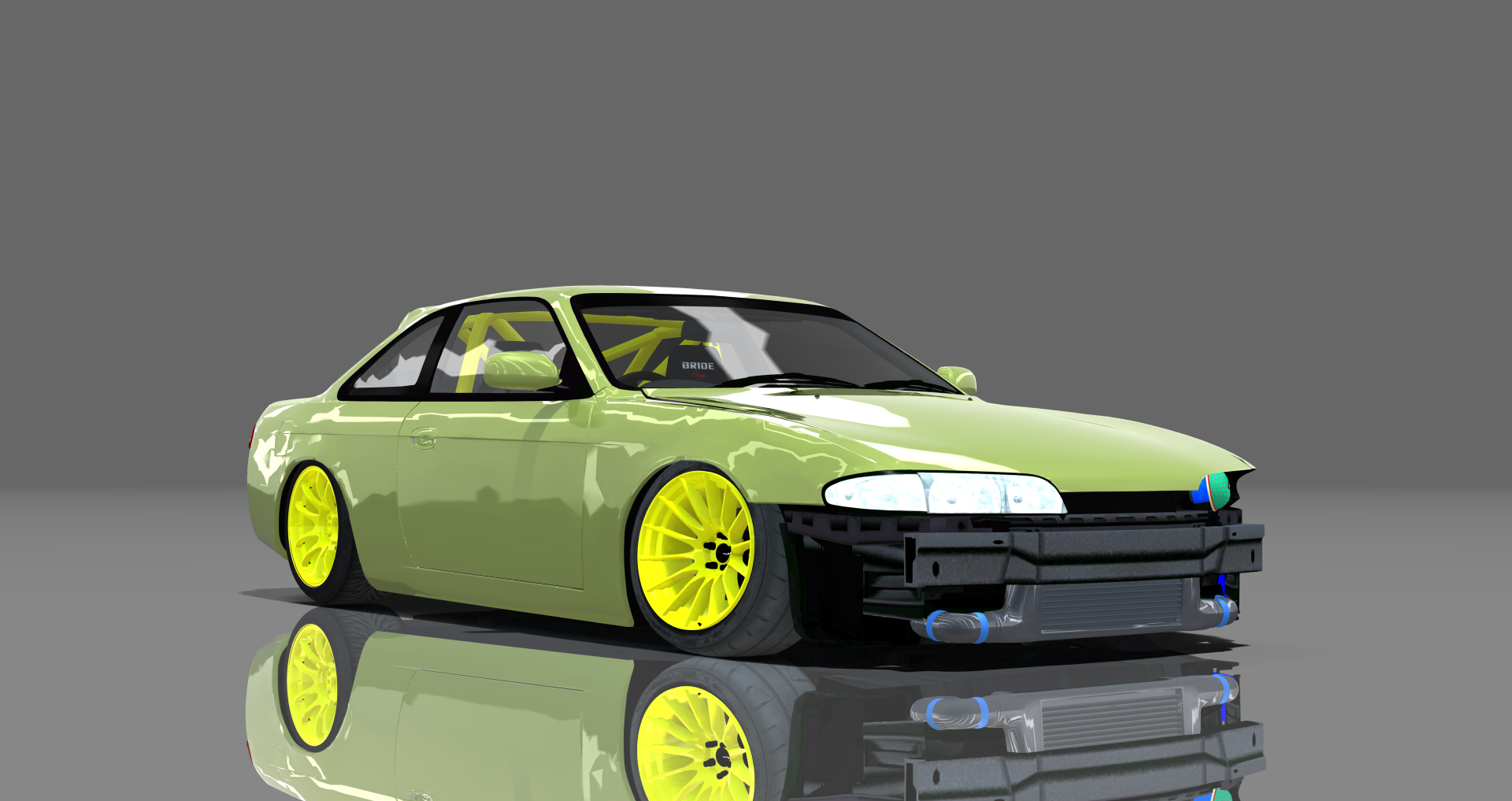 DTP Nissan Silvia S14 Zenki Missile, skin Crocodile