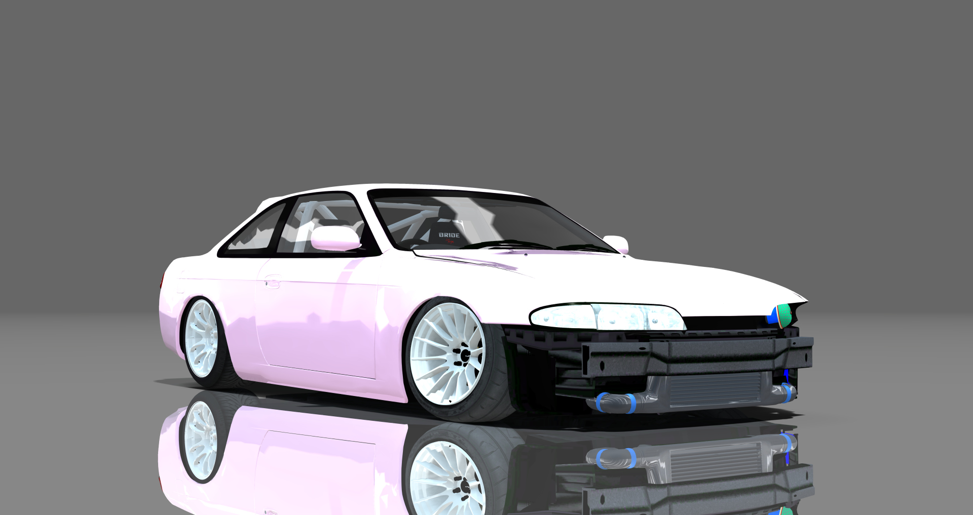 DTP Nissan Silvia S14 Zenki Missile, skin Cupcake