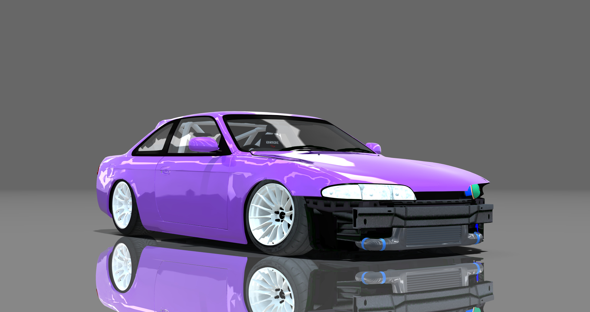 DTP Nissan Silvia S14 Zenki Missile, skin Grape