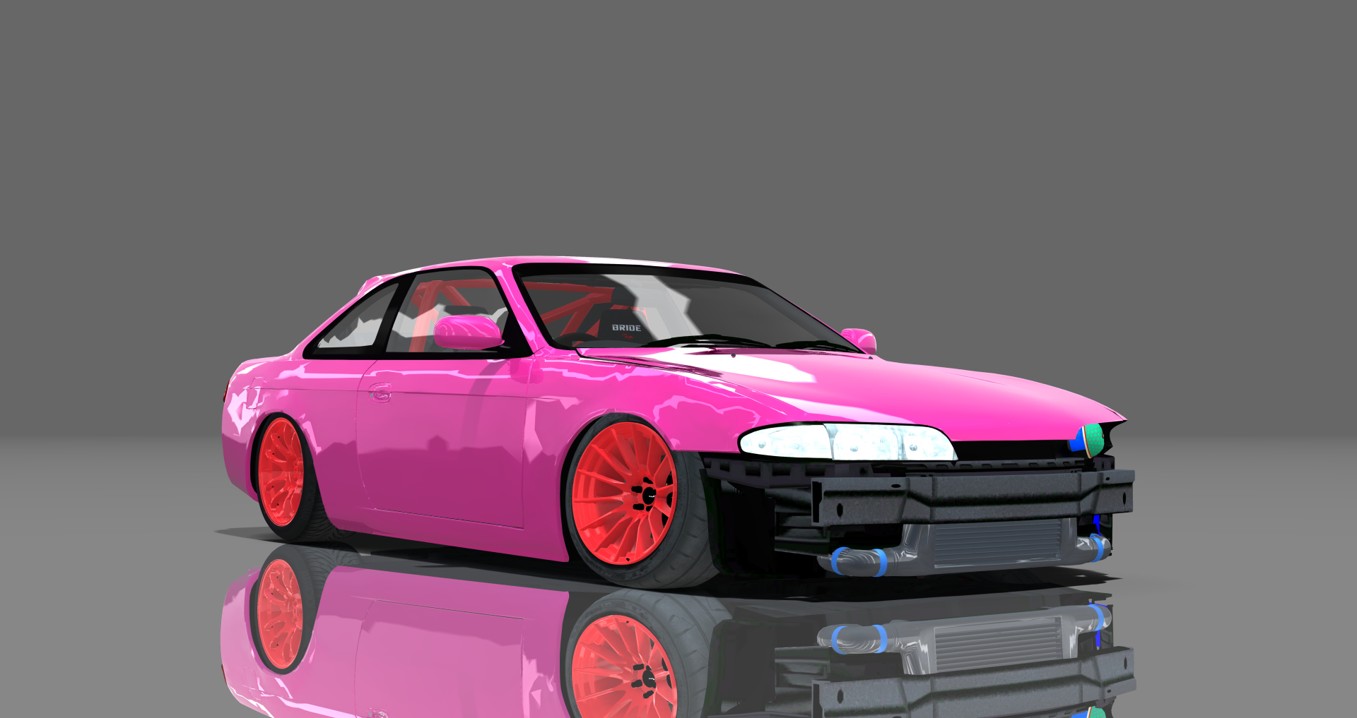 DTP Nissan Silvia S14 Zenki Missile, skin Merlot