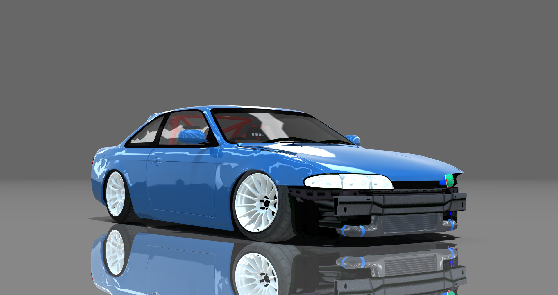 DTP Nissan Silvia S14 Zenki Missile, skin Navy