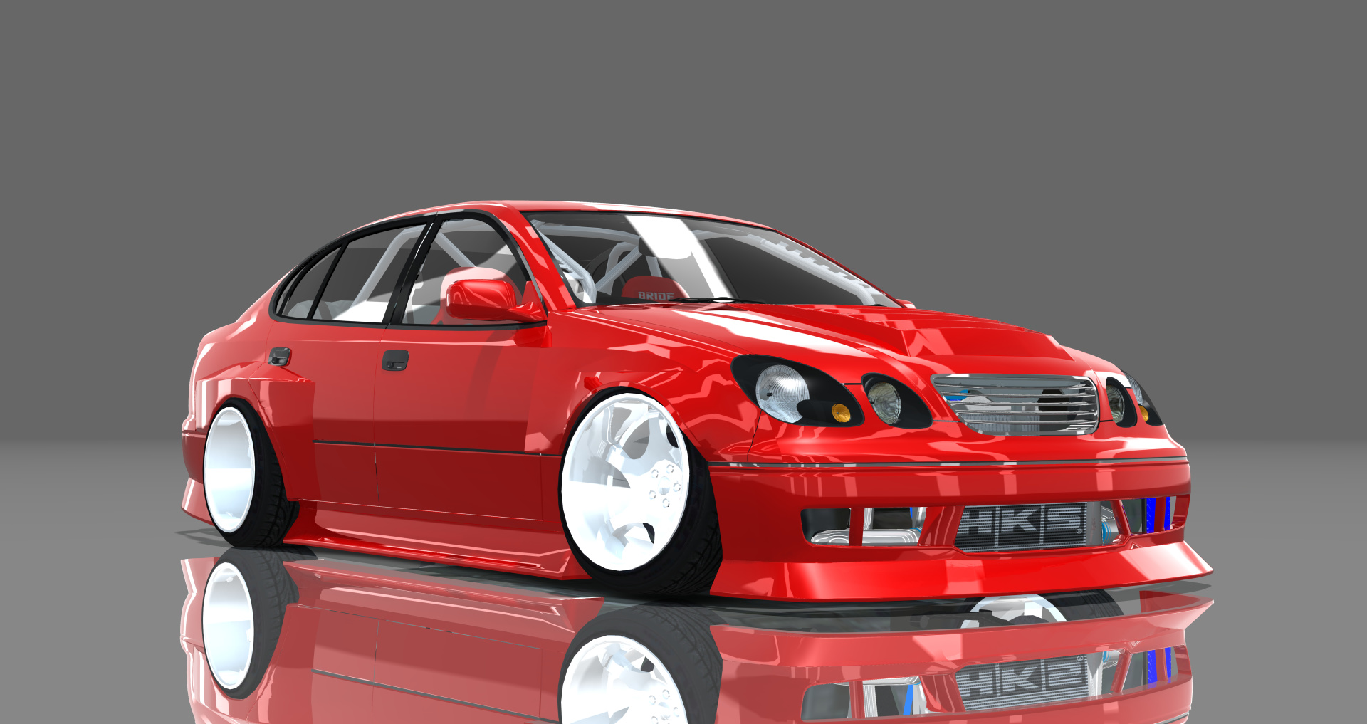 DTP Toyota Aristo, skin darkred
