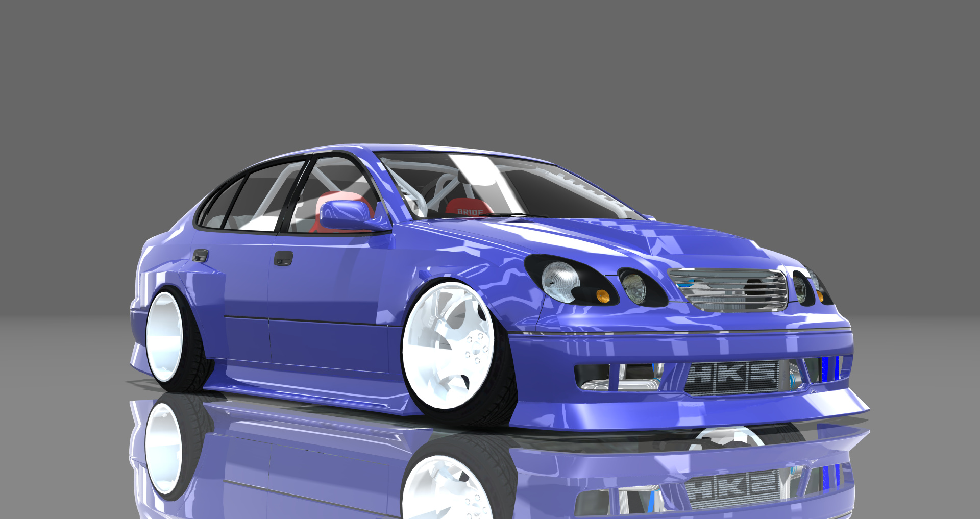 DTP Toyota Aristo, skin galaxybluepearl