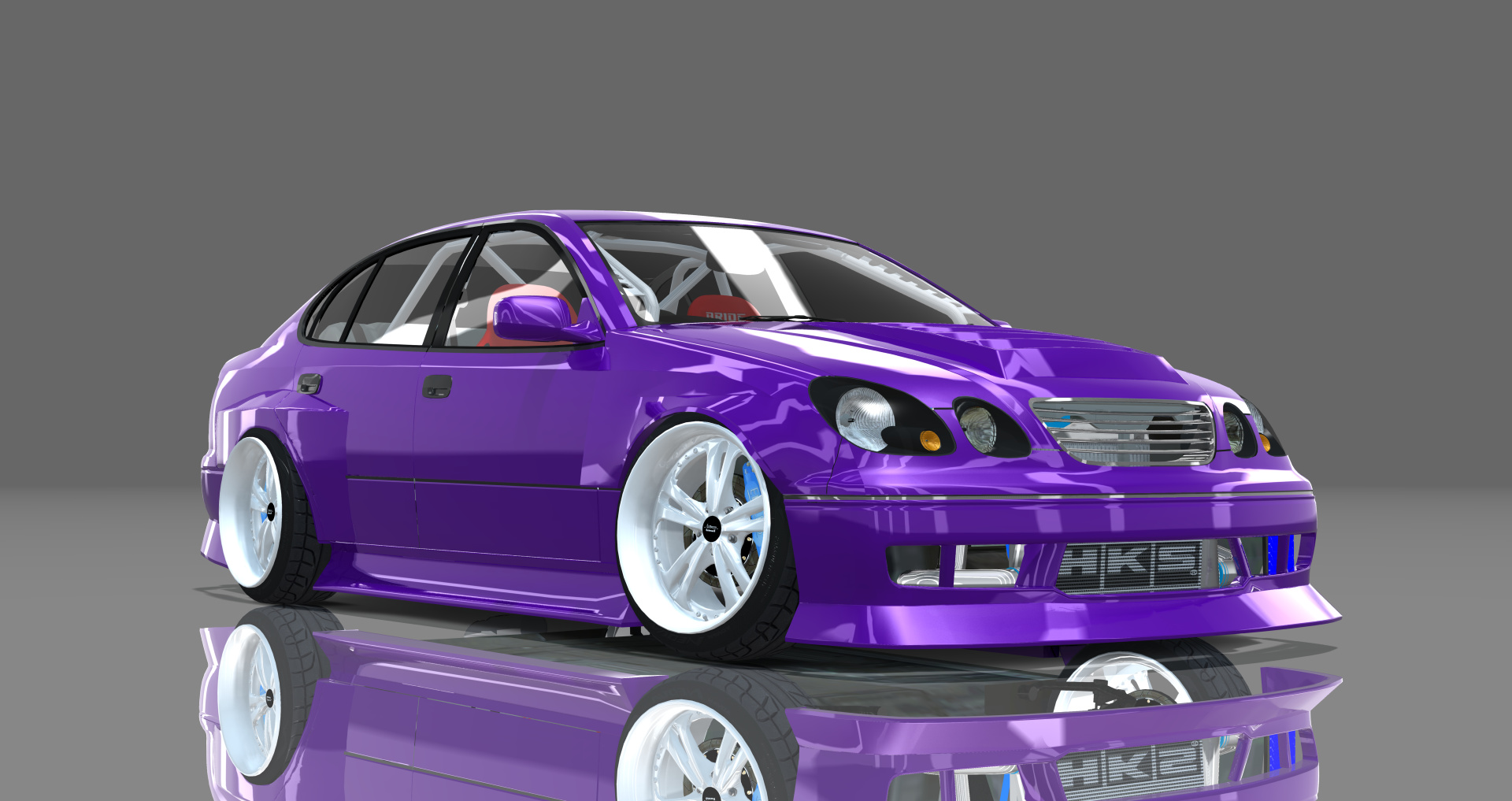 DTP Toyota Aristo, skin purple