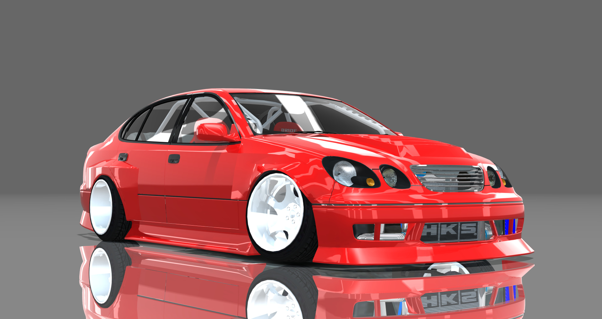 DTP Toyota Aristo, skin red