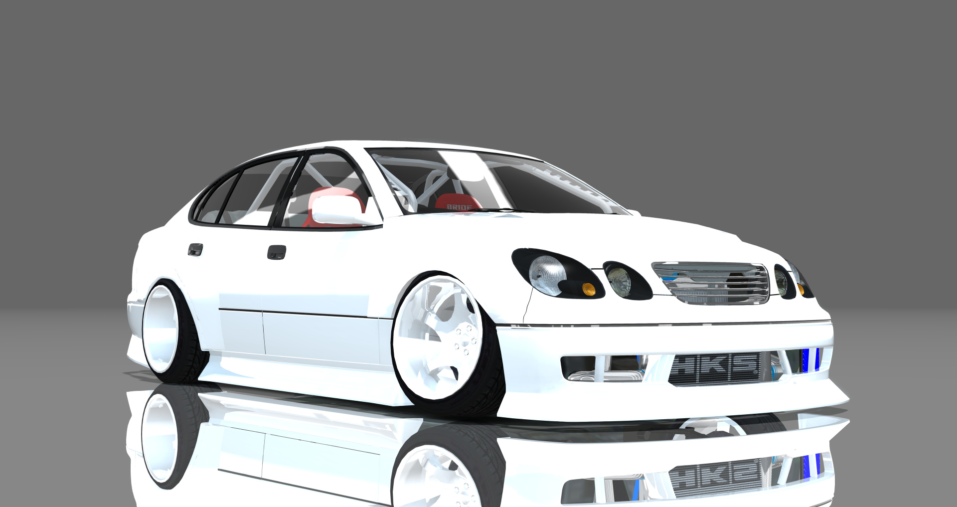 DTP Toyota Aristo, skin satinwhitepearl