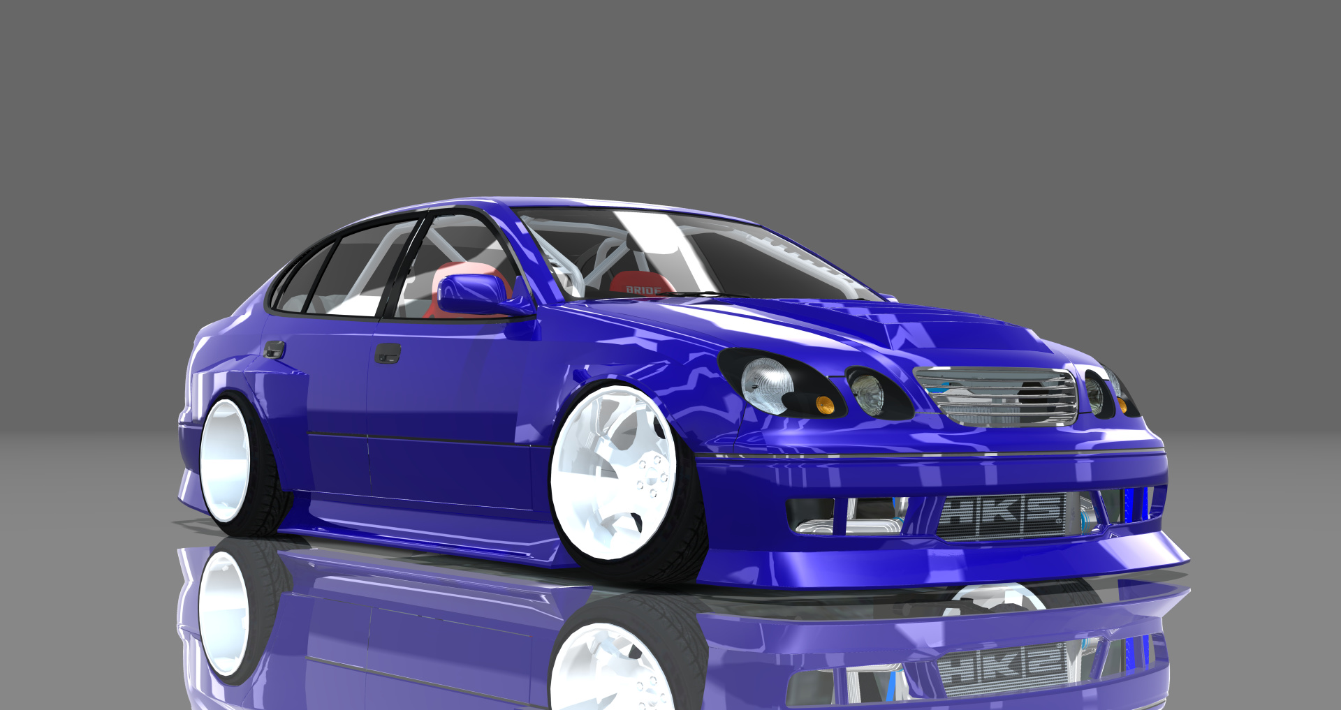 DTP Toyota Aristo, skin supersonic_blue