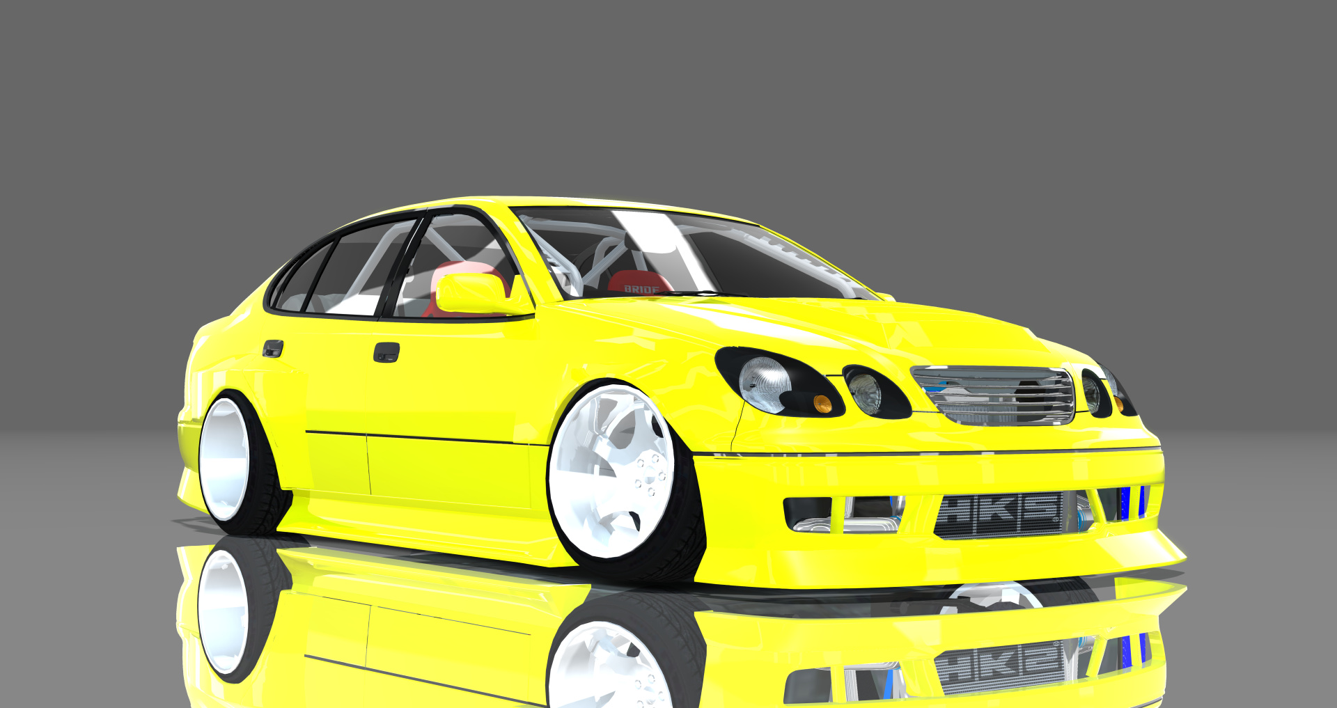 DTP Toyota Aristo, skin yellowstar