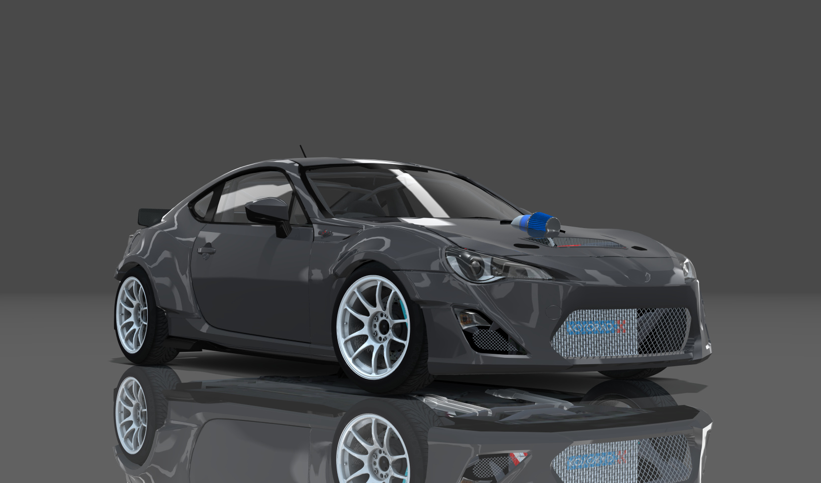 DTP Toyota GT86 V8, skin darkgraymetallic