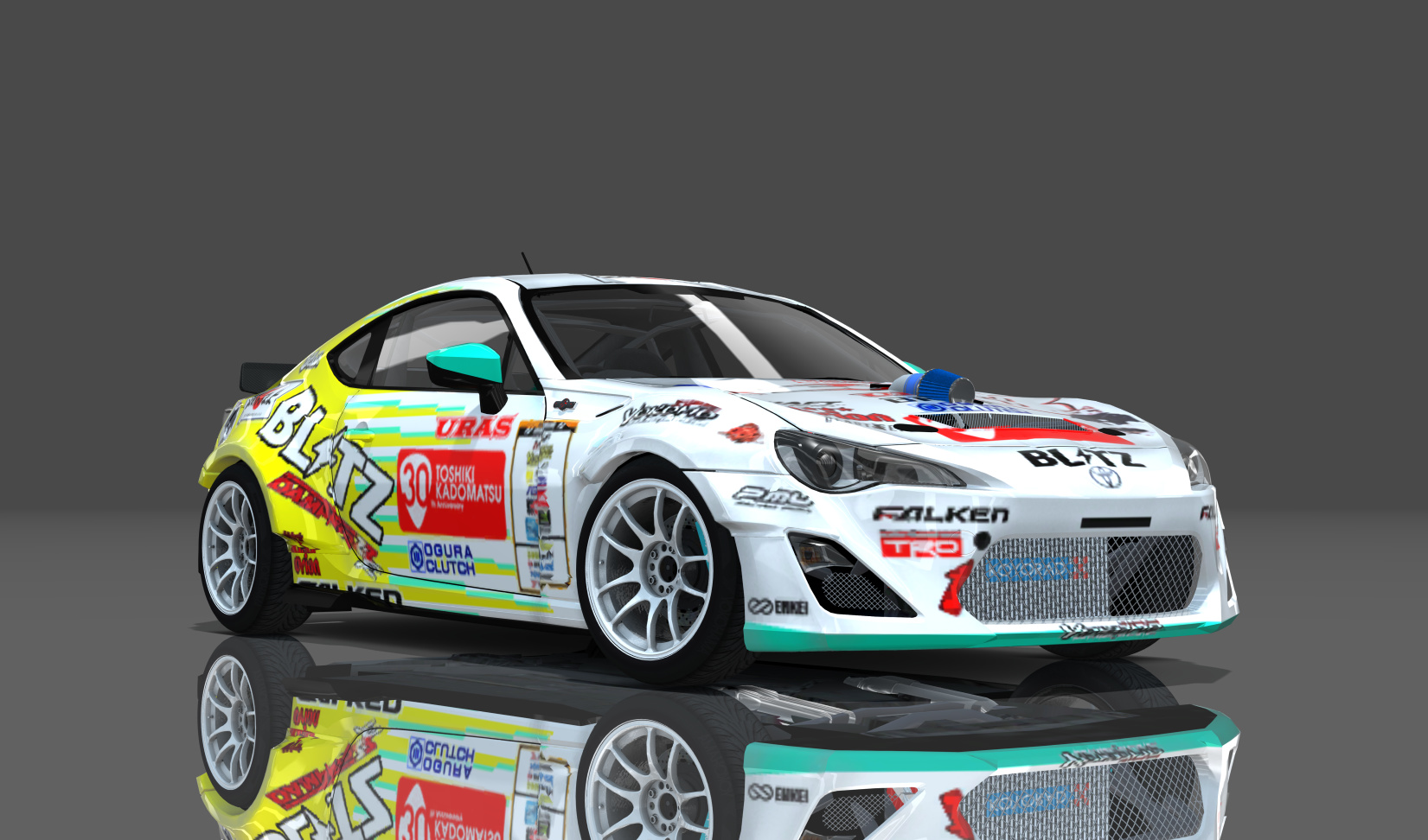DTP Toyota GT86 V8, skin kennomura