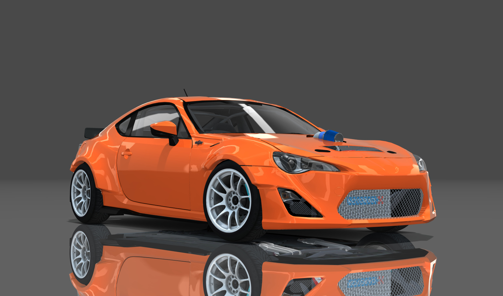 DTP Toyota GT86 V8, skin mclarenorange