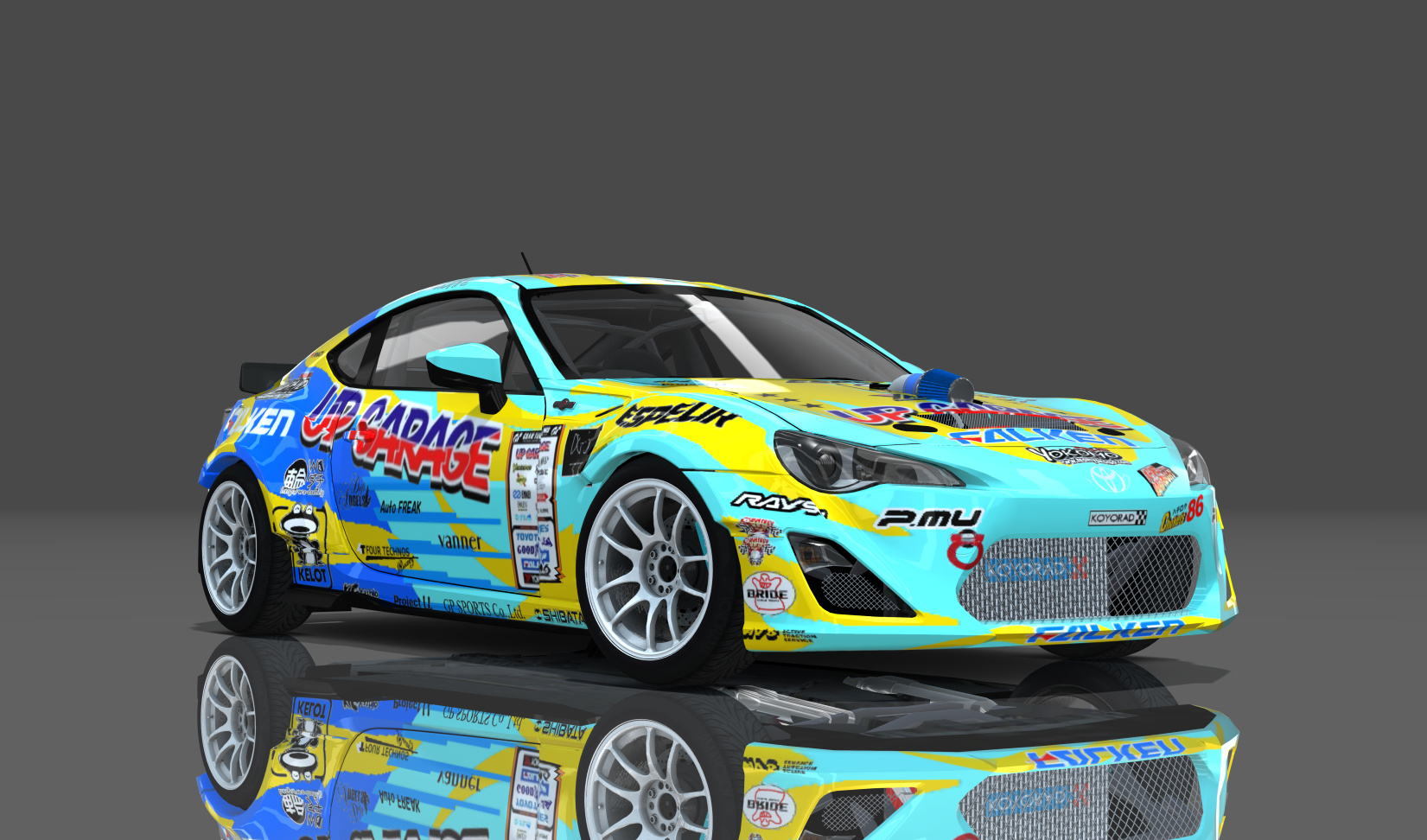 DTP Toyota GT86 V8, skin upgaraged2