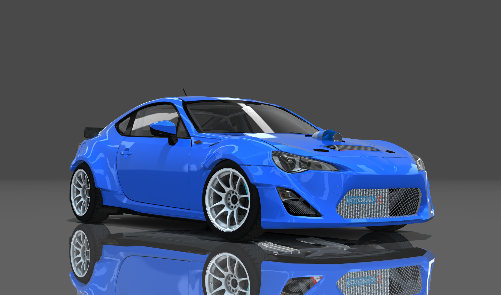 DTP Toyota GT86 V8, skin wrbluepearl