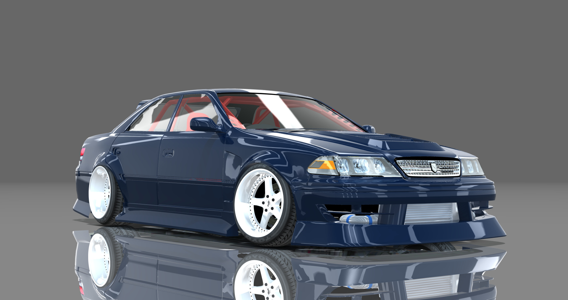 DTP Toyota JZX100 Mark2, skin darkblue