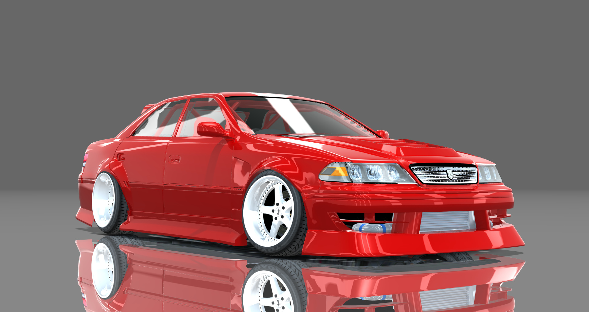 DTP Toyota JZX100 Mark2, skin darkred