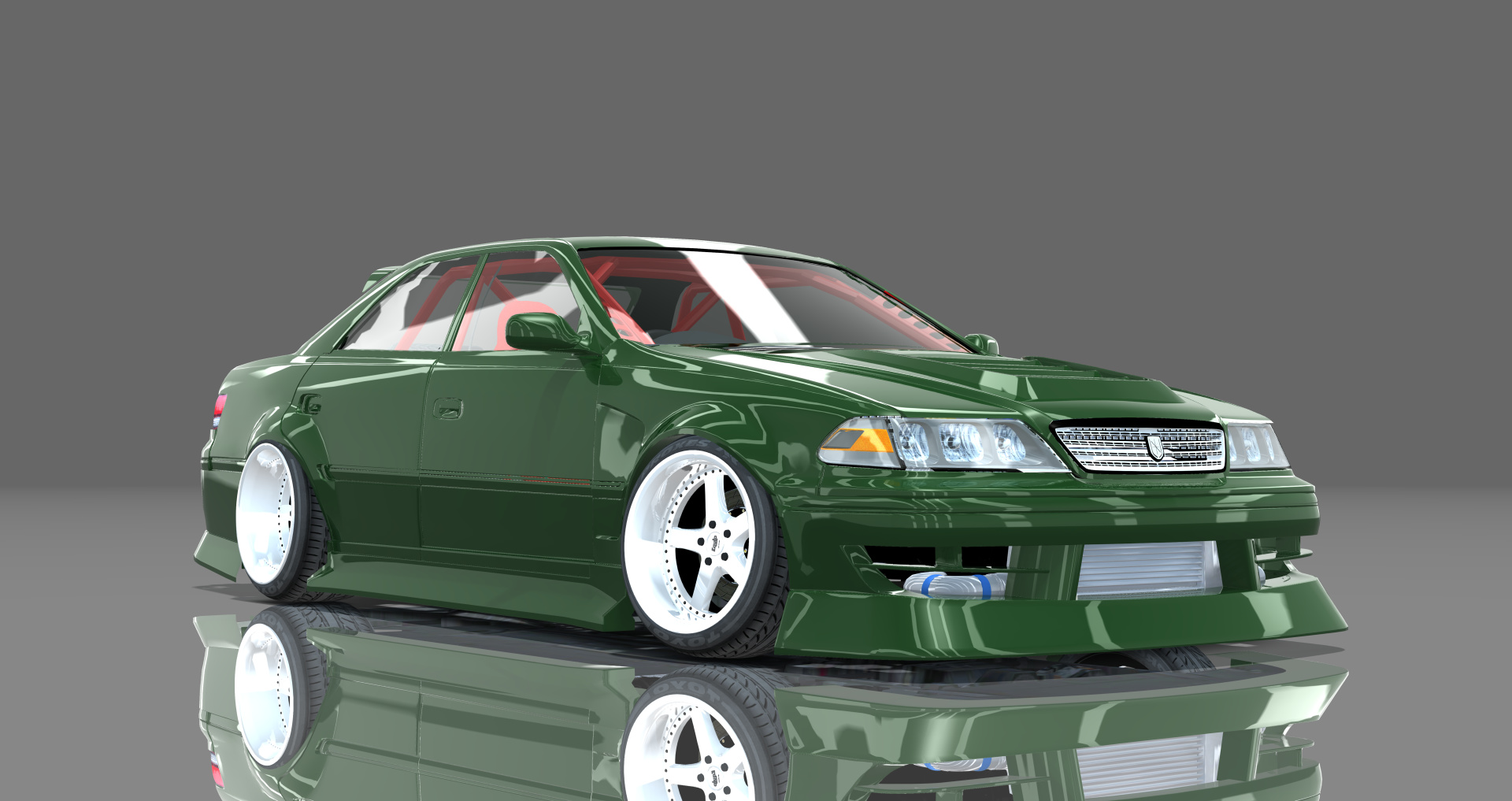 DTP Toyota JZX100 Mark2, skin green