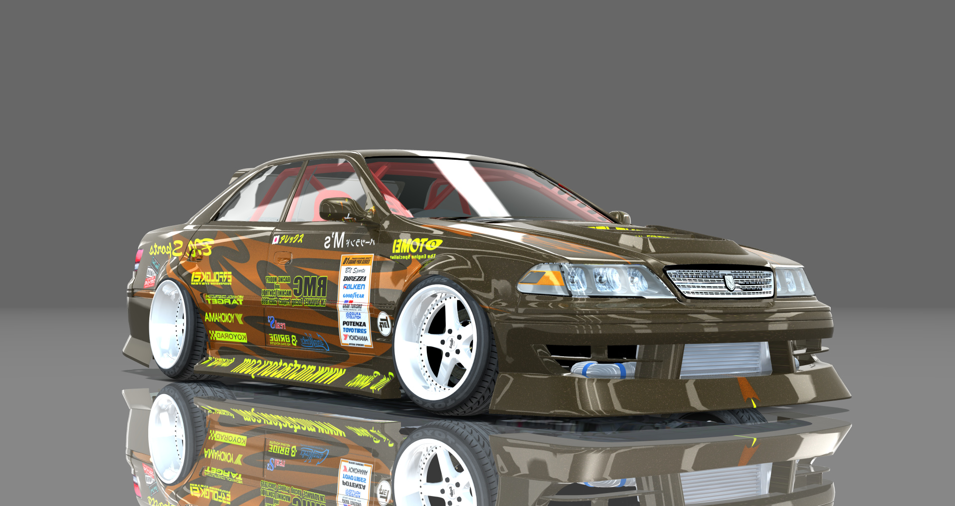 DTP Toyota JZX100 Mark2, skin rmcworksgreen