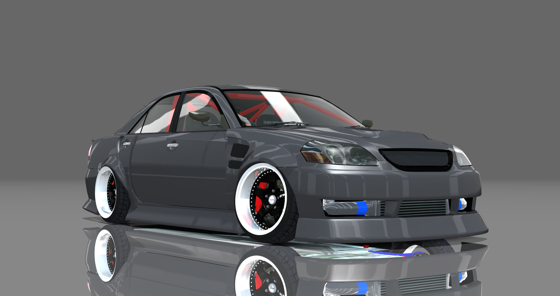 DTP Toyota JZX110 Mark2, skin darkgraymetallic