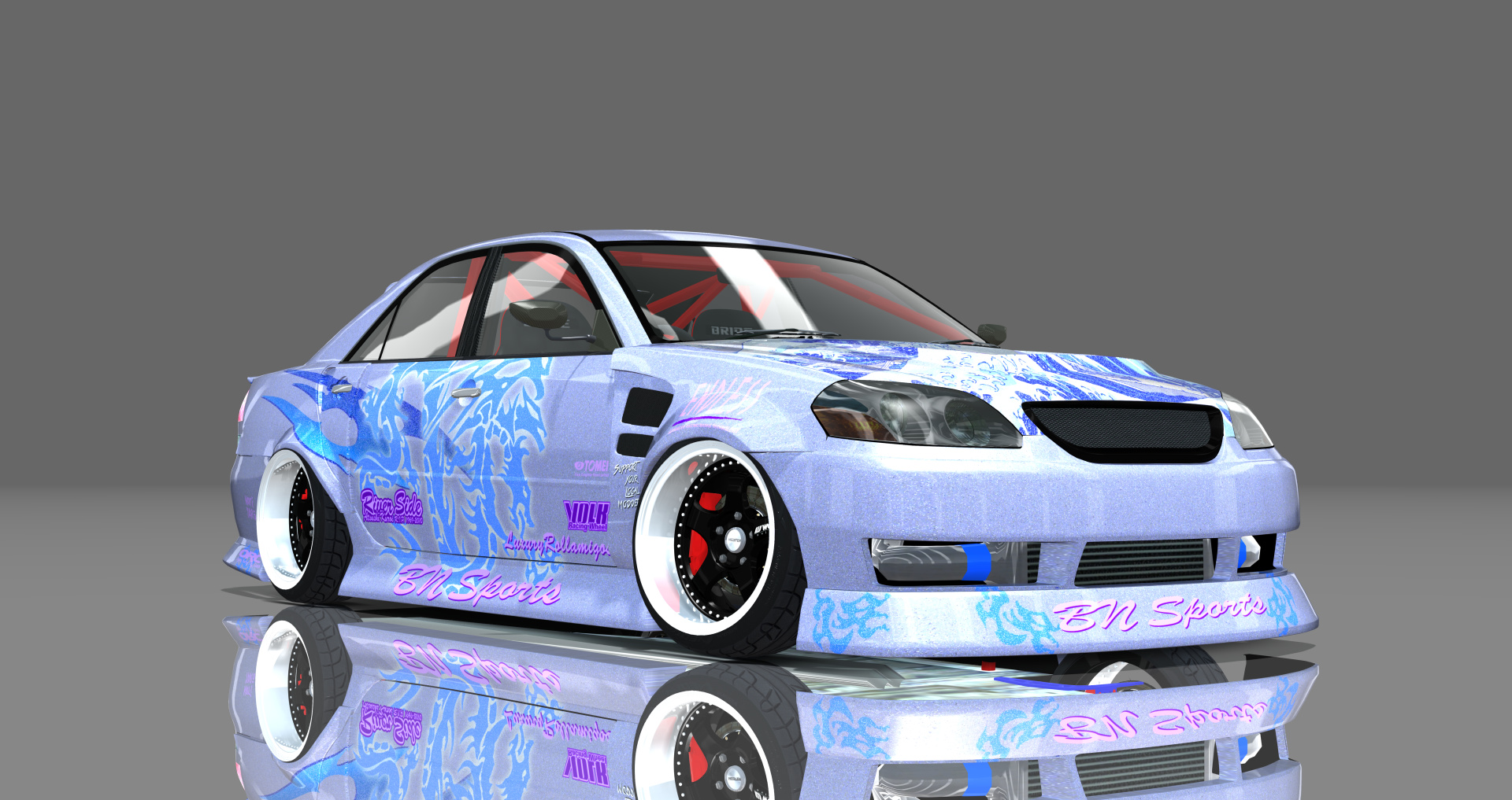 DTP Toyota JZX110 Mark2, skin lrblue