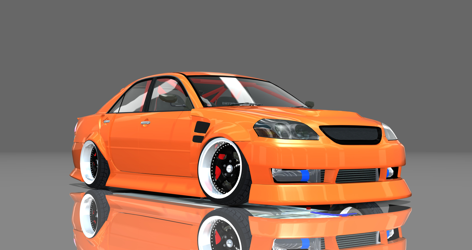 DTP Toyota JZX110 Mark2, skin mclarenorange