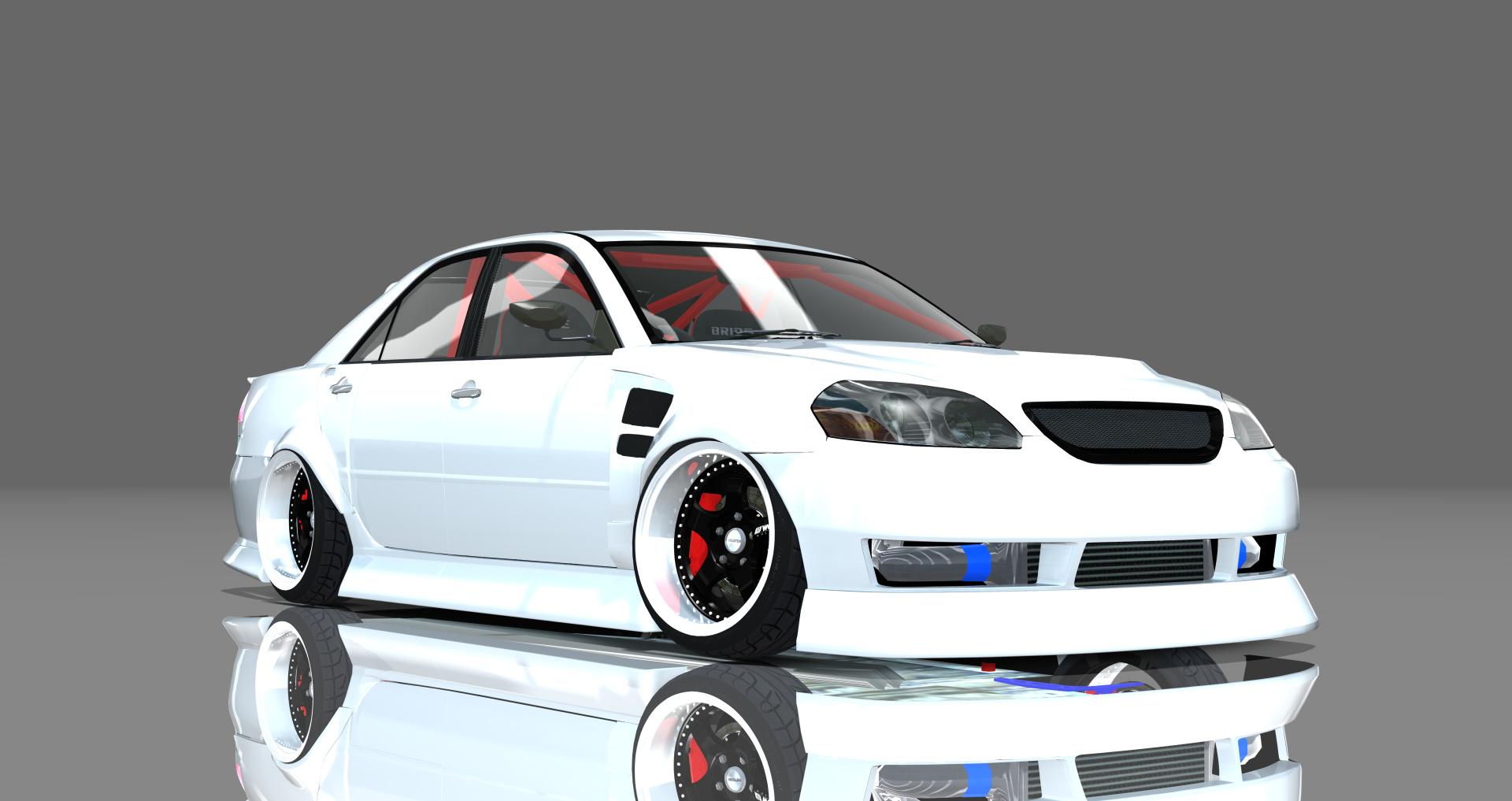 DTP Toyota JZX110 Mark2, skin satinwhitepearl