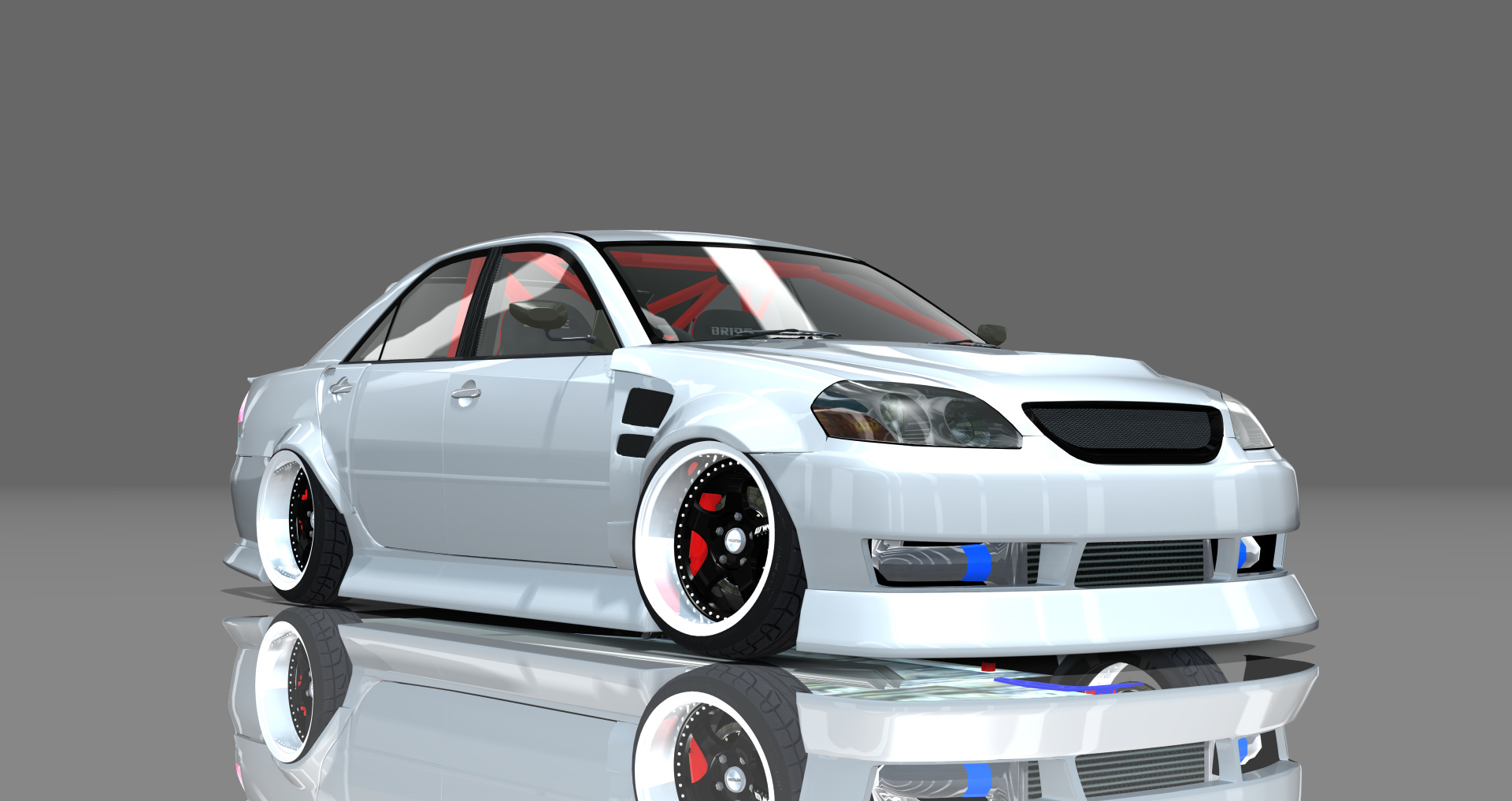DTP Toyota JZX110 Mark2, skin silvermetallic