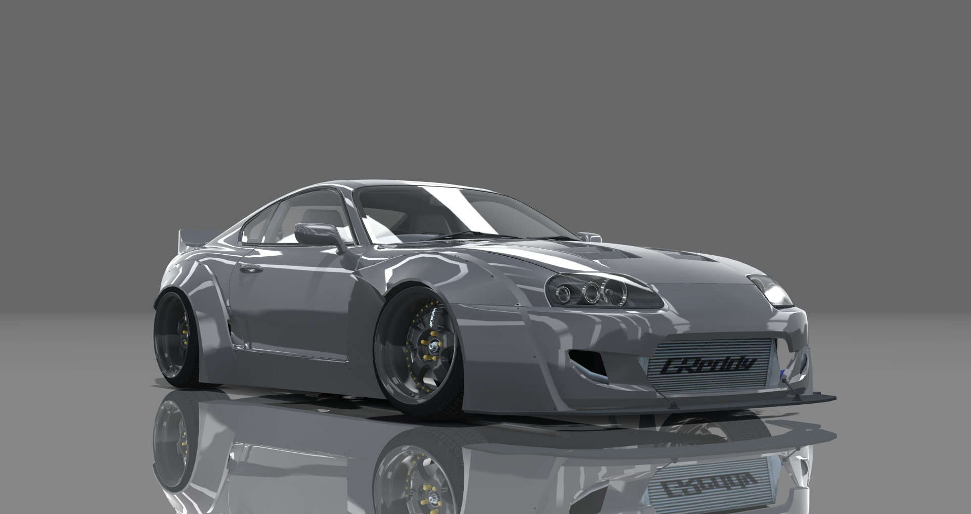DTP Toyota Supra 2JZ, skin darkgraymetallic