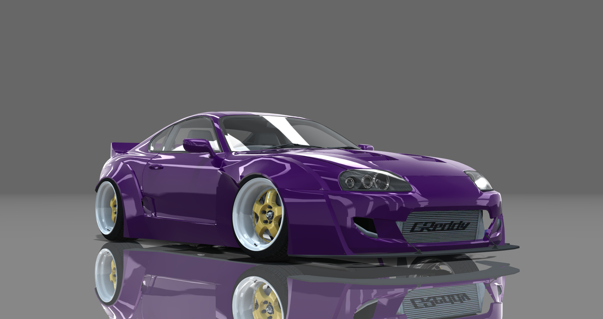 DTP Toyota Supra 2JZ, skin darkpurple